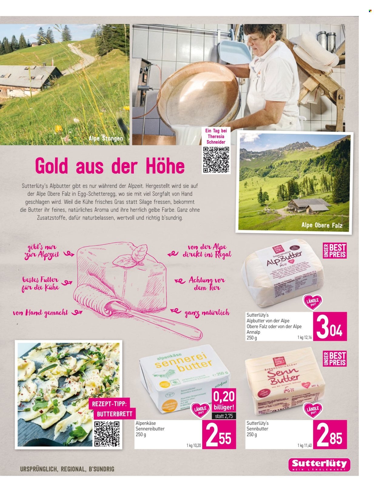 SUTTERLÜTY Flugblatt - Ab Donnerstag, 30.7.2026