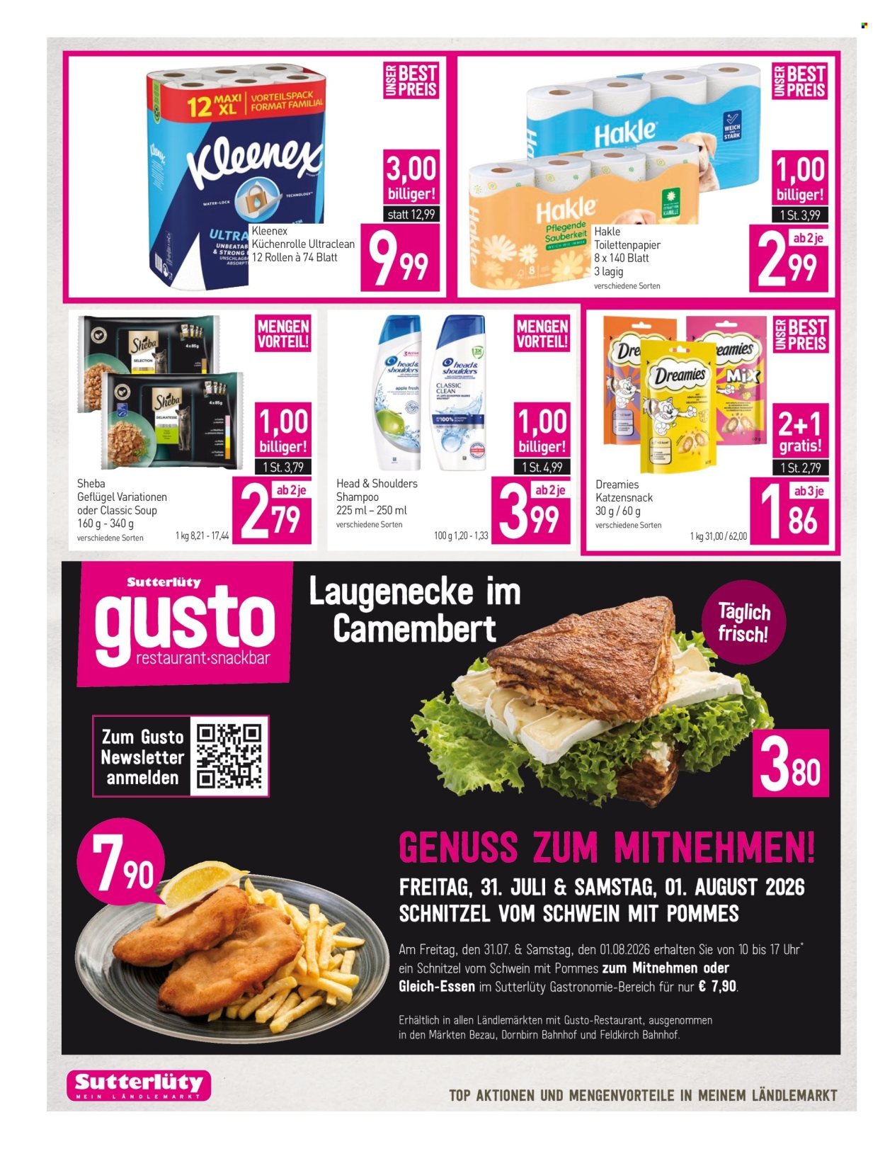 SUTTERLÜTY Flugblatt - Ab Donnerstag, 30.7.2026