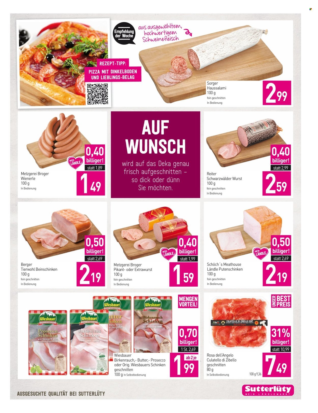 SUTTERLÜTY Flugblatt - Ab Donnerstag, 30.7.2026