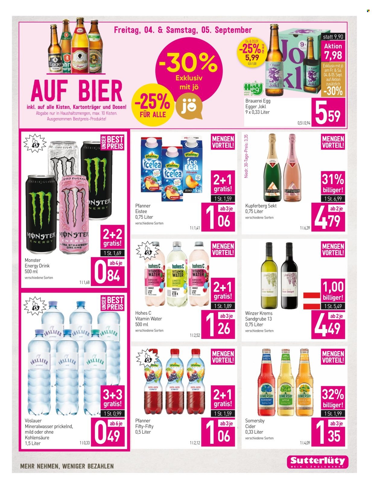 SUTTERLÜTY Flugblatt - Ab Donnerstag, 3.9.2026