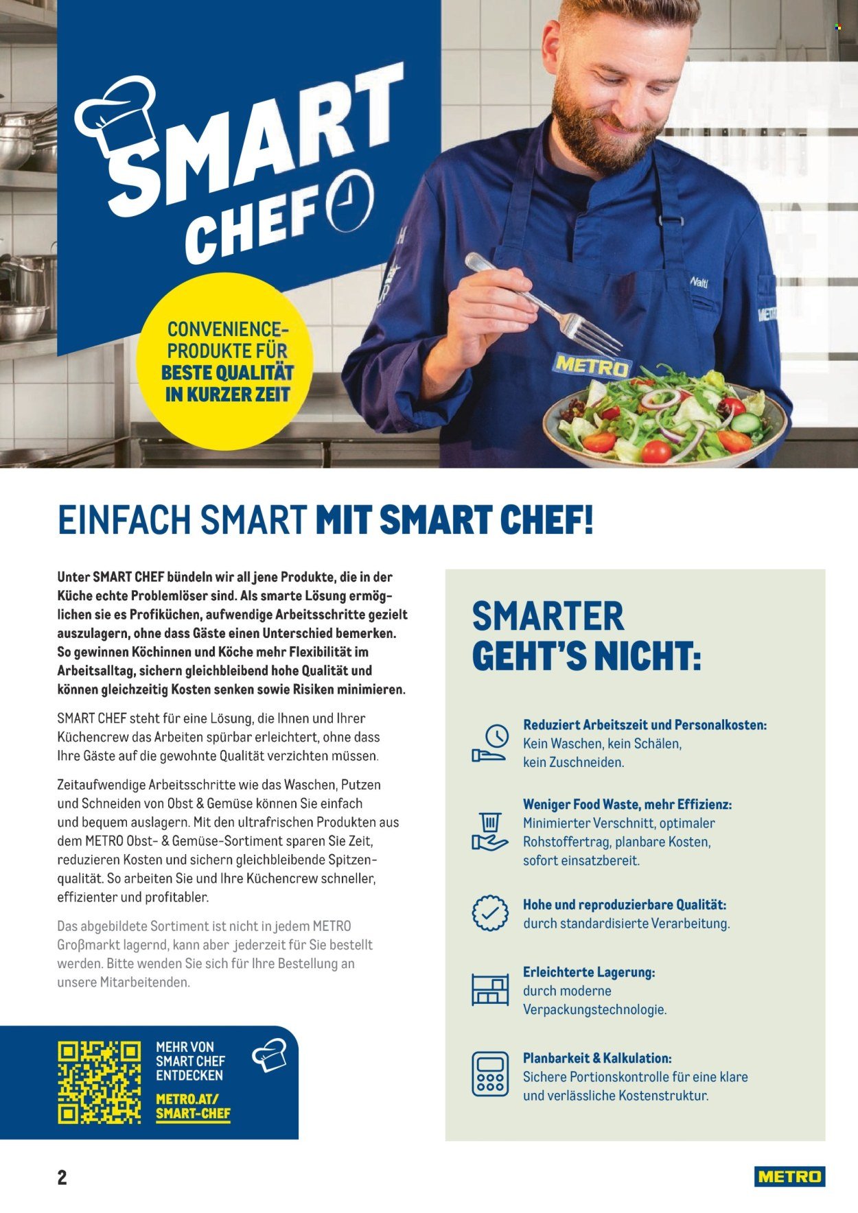 METRO Flugblatt - SMART CHEF - Obst & Gemüse