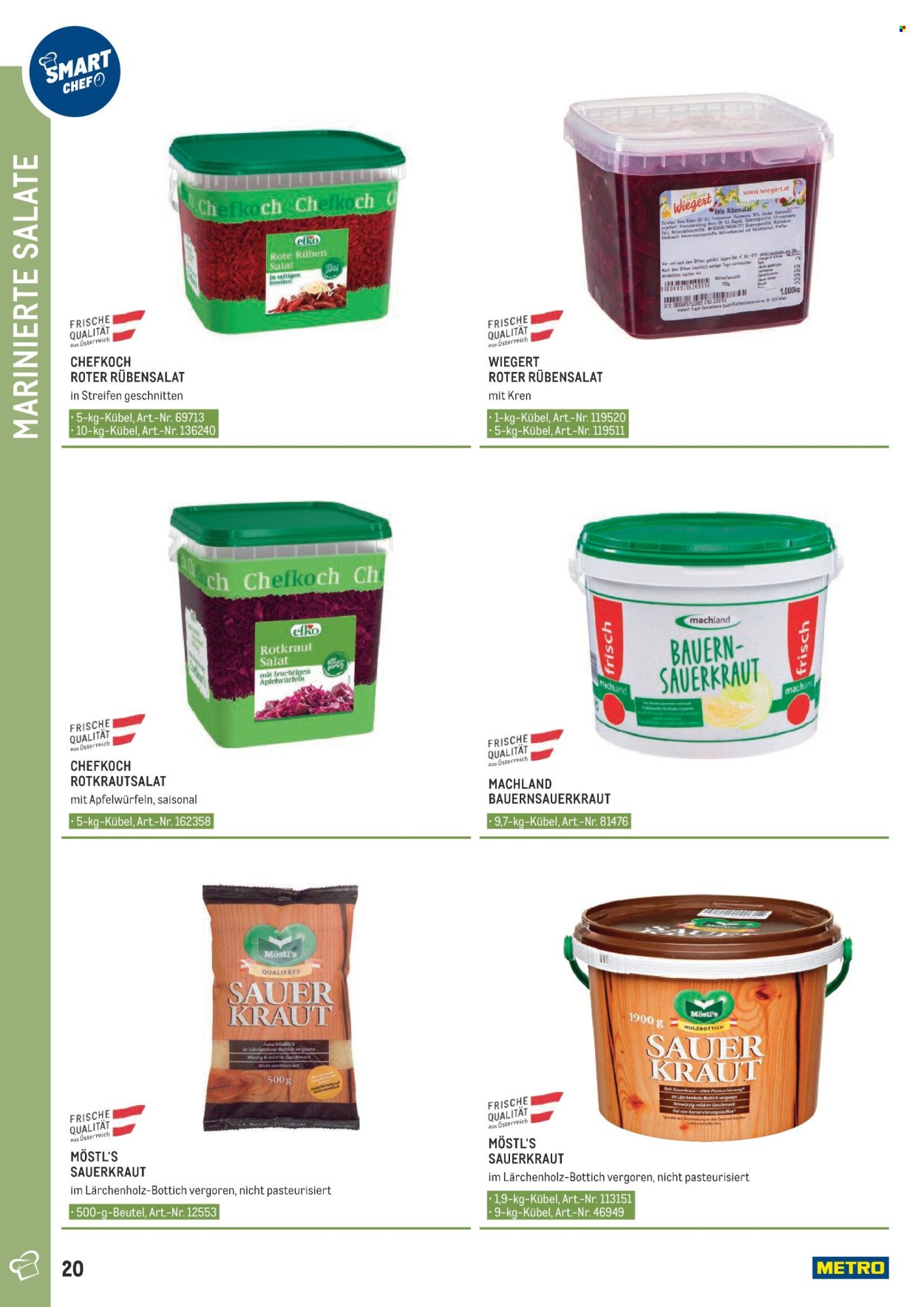 METRO Flugblatt - SMART CHEF - Obst & Gemüse