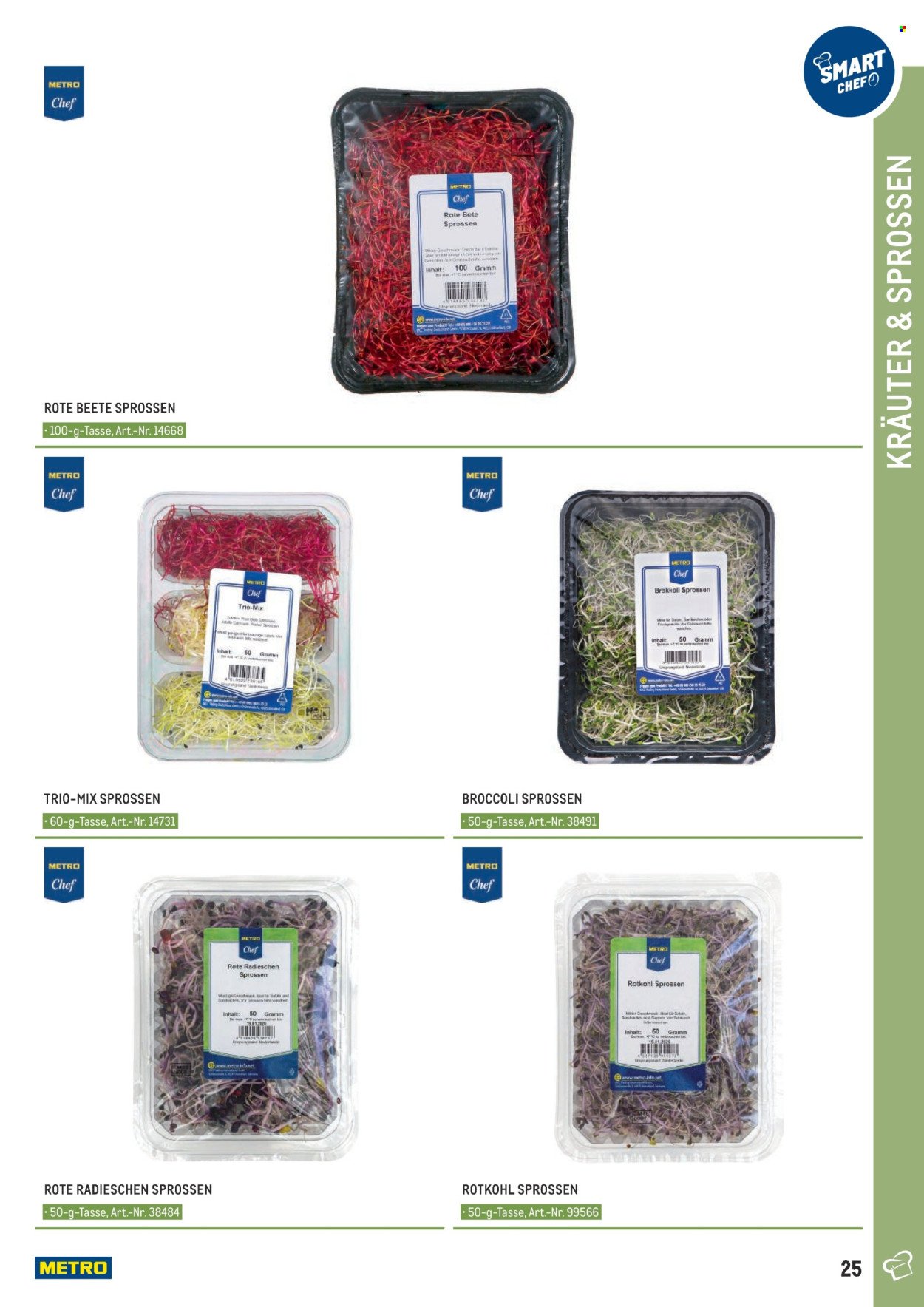 METRO Flugblatt - SMART CHEF - Obst & Gemüse