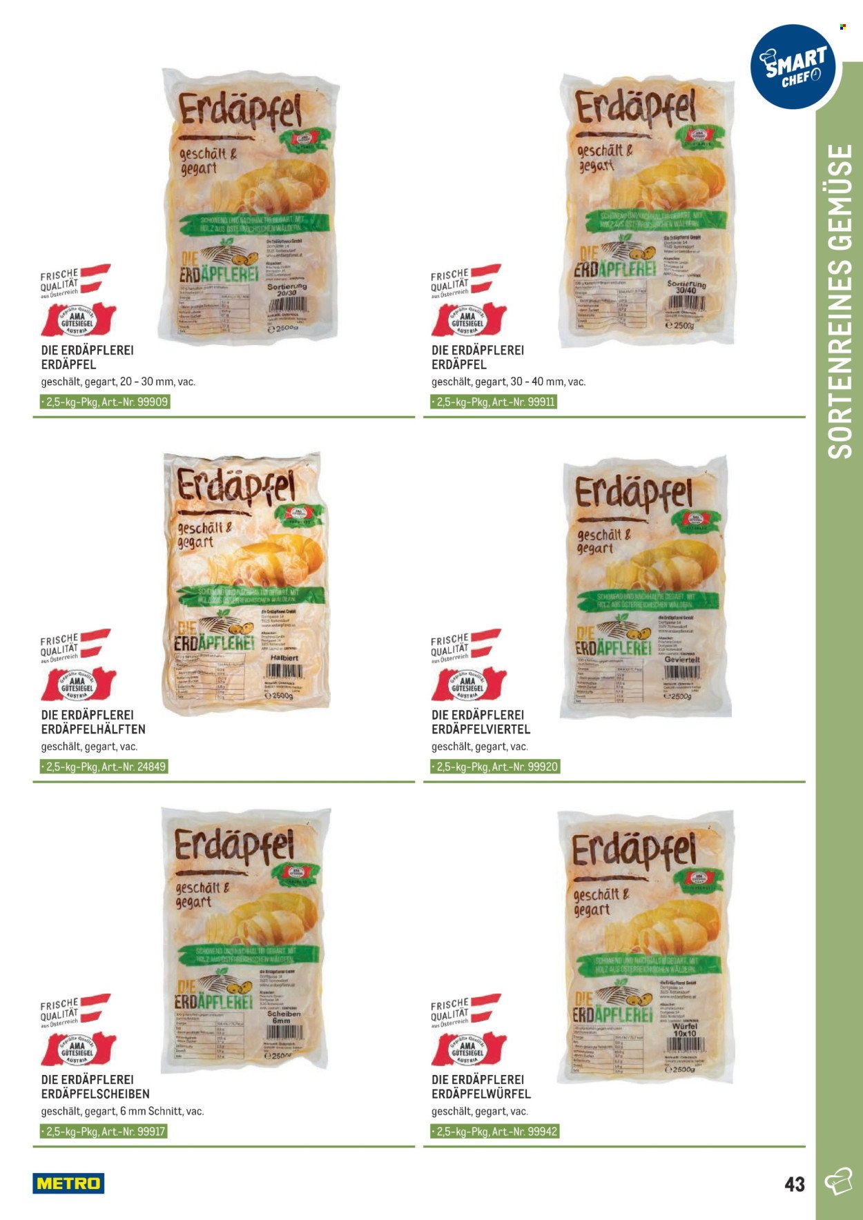 METRO Flugblatt - SMART CHEF - Obst & Gemüse