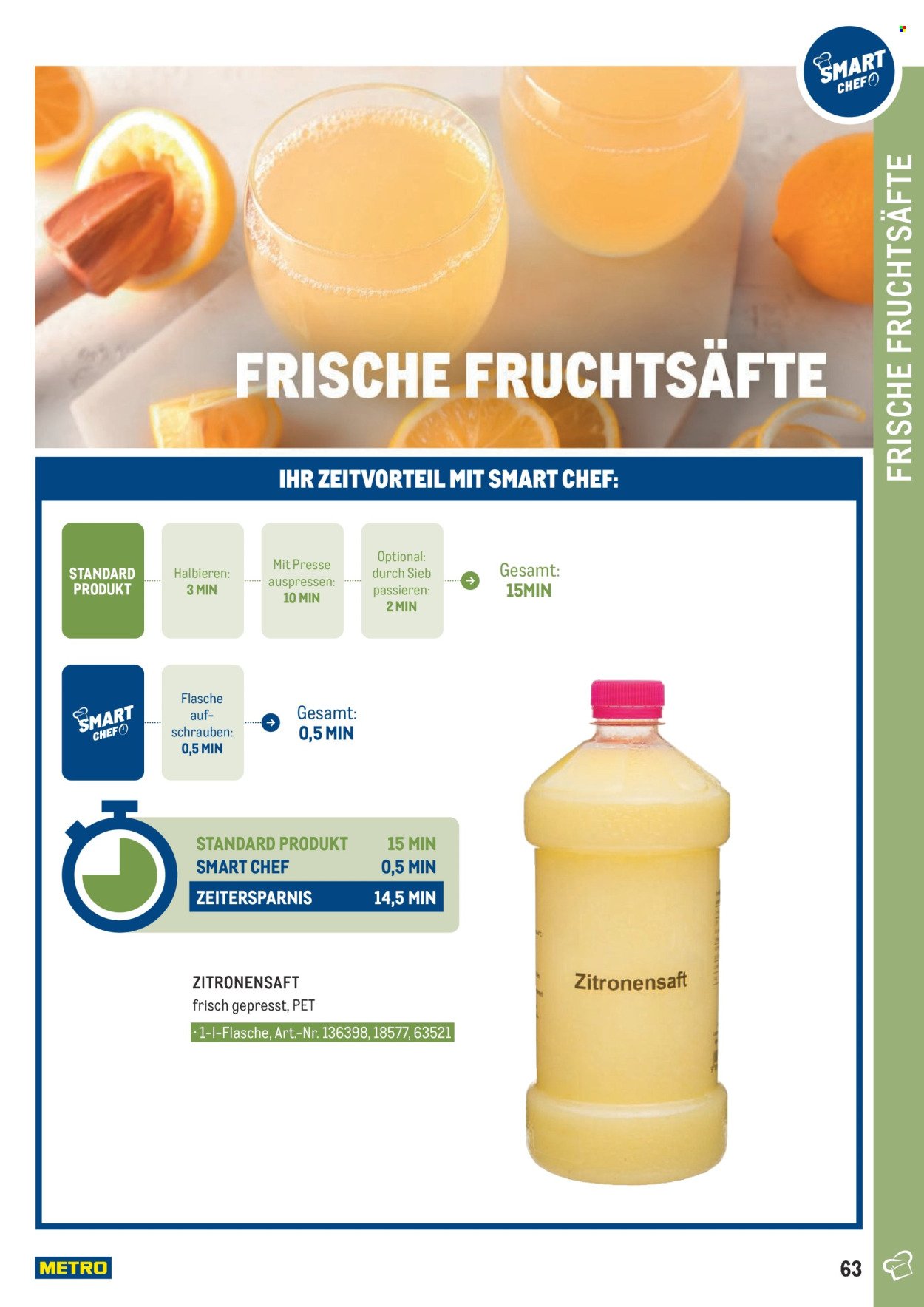 METRO Flugblatt - SMART CHEF - Obst & Gemüse