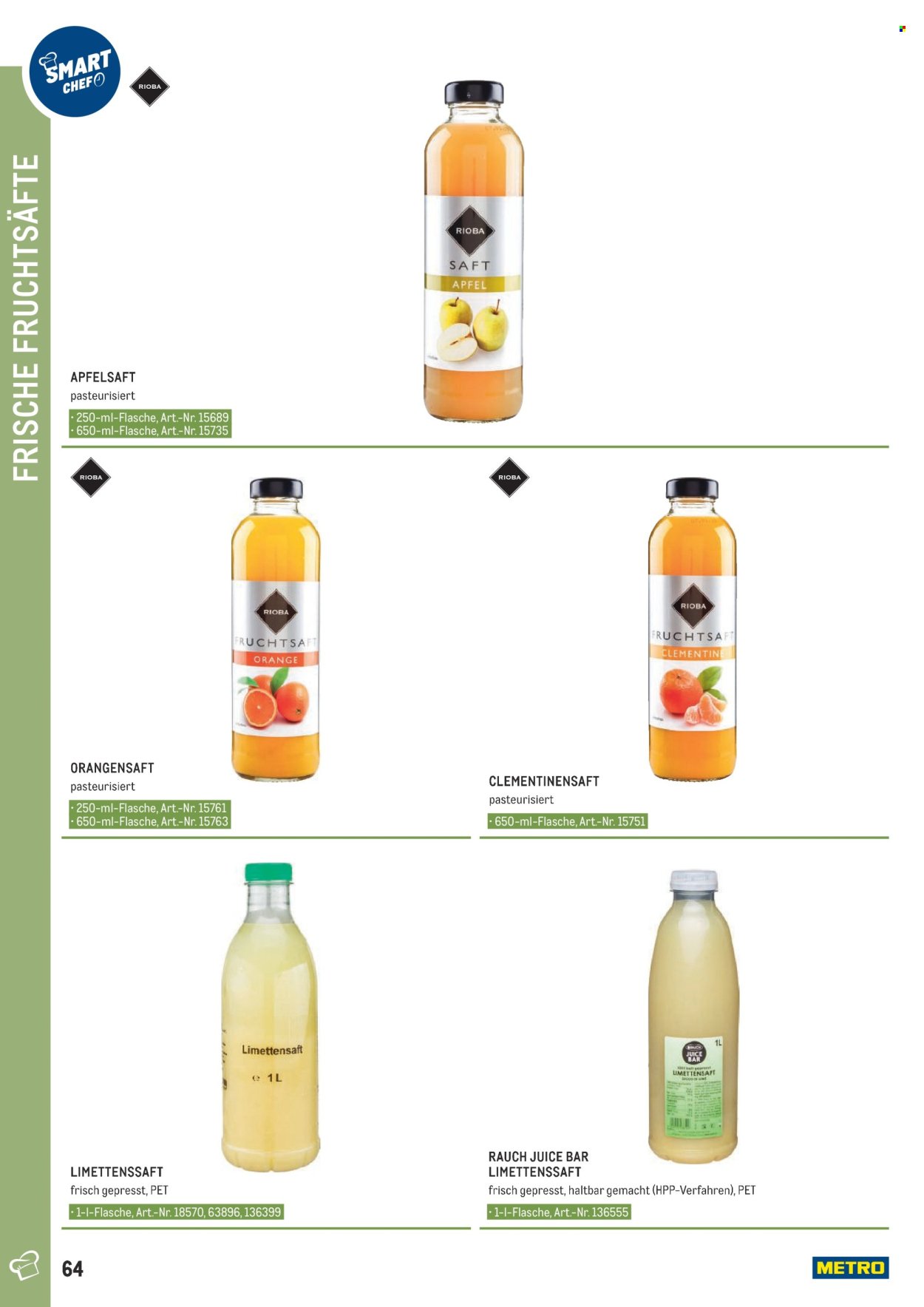 METRO Flugblatt - SMART CHEF - Obst & Gemüse