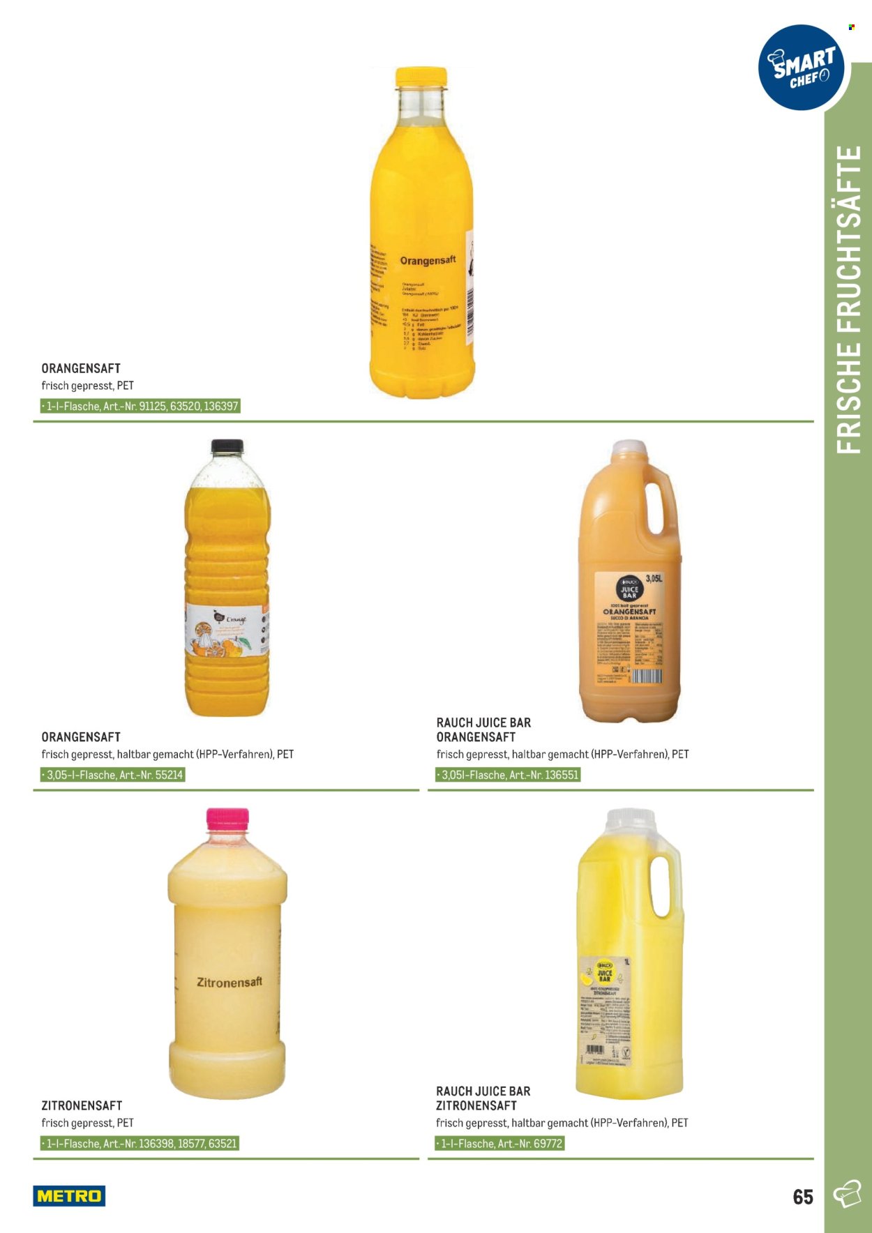 METRO Flugblatt - SMART CHEF - Obst & Gemüse
