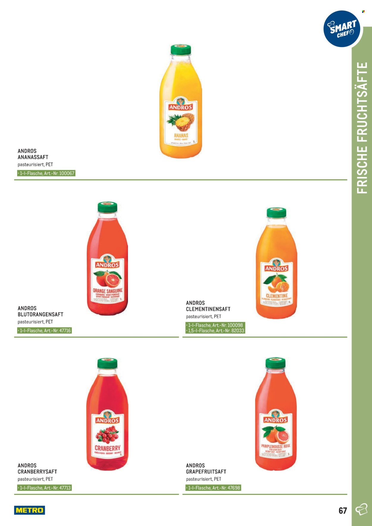 METRO Flugblatt - SMART CHEF - Obst & Gemüse