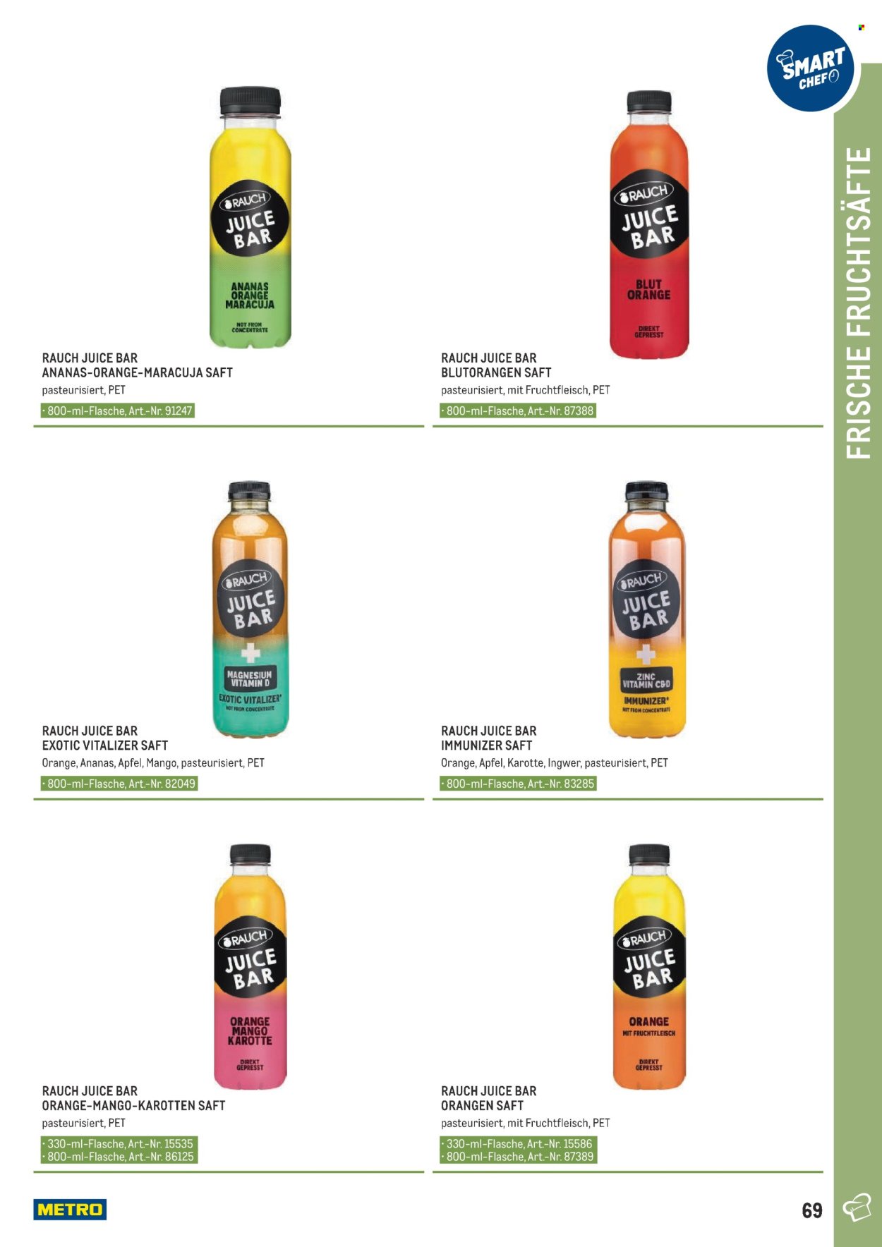 METRO Flugblatt - SMART CHEF - Obst & Gemüse