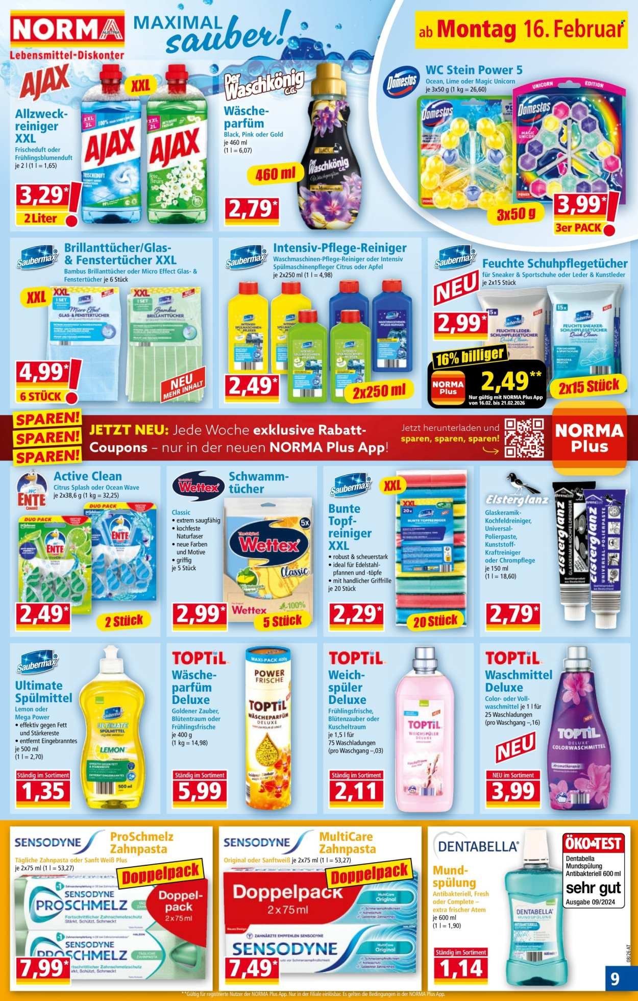 NORMA Flugblatt - Ab Montag, 16.2.2026