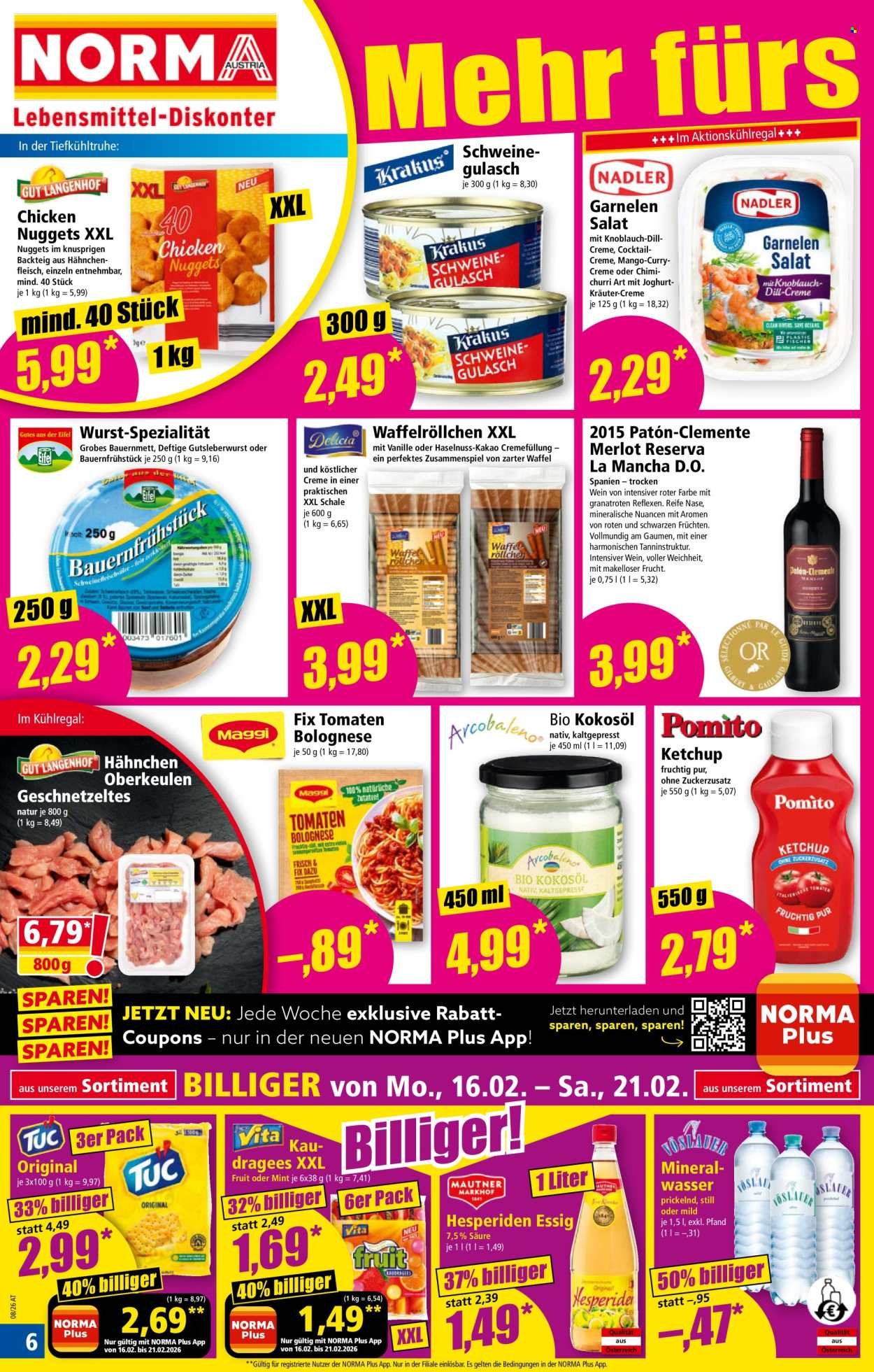 NORMA Flugblatt - Ab Montag, 16.2.2026