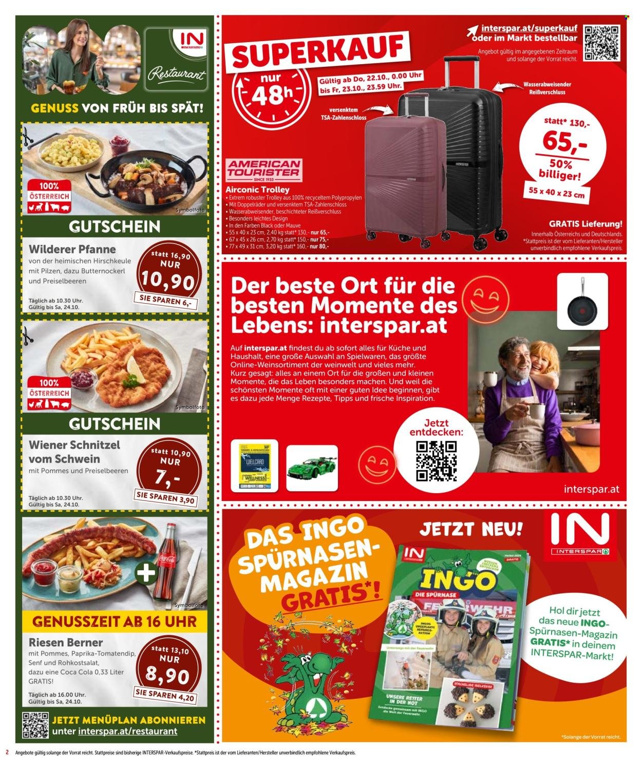 INTERSPAR Flugblatt - Ab Donnerstag, 22.10.2026