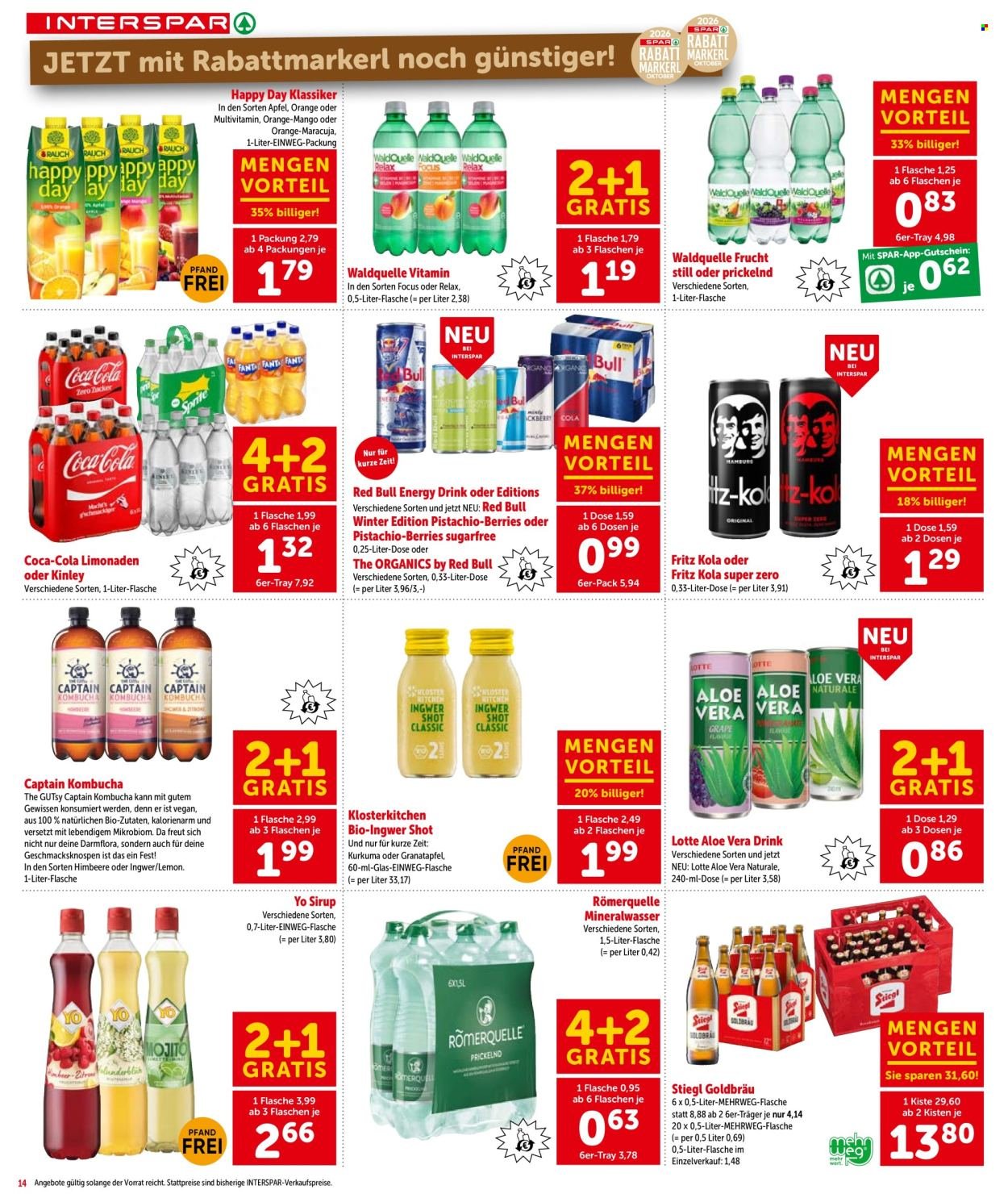 INTERSPAR Flugblatt - Ab Donnerstag, 22.10.2026