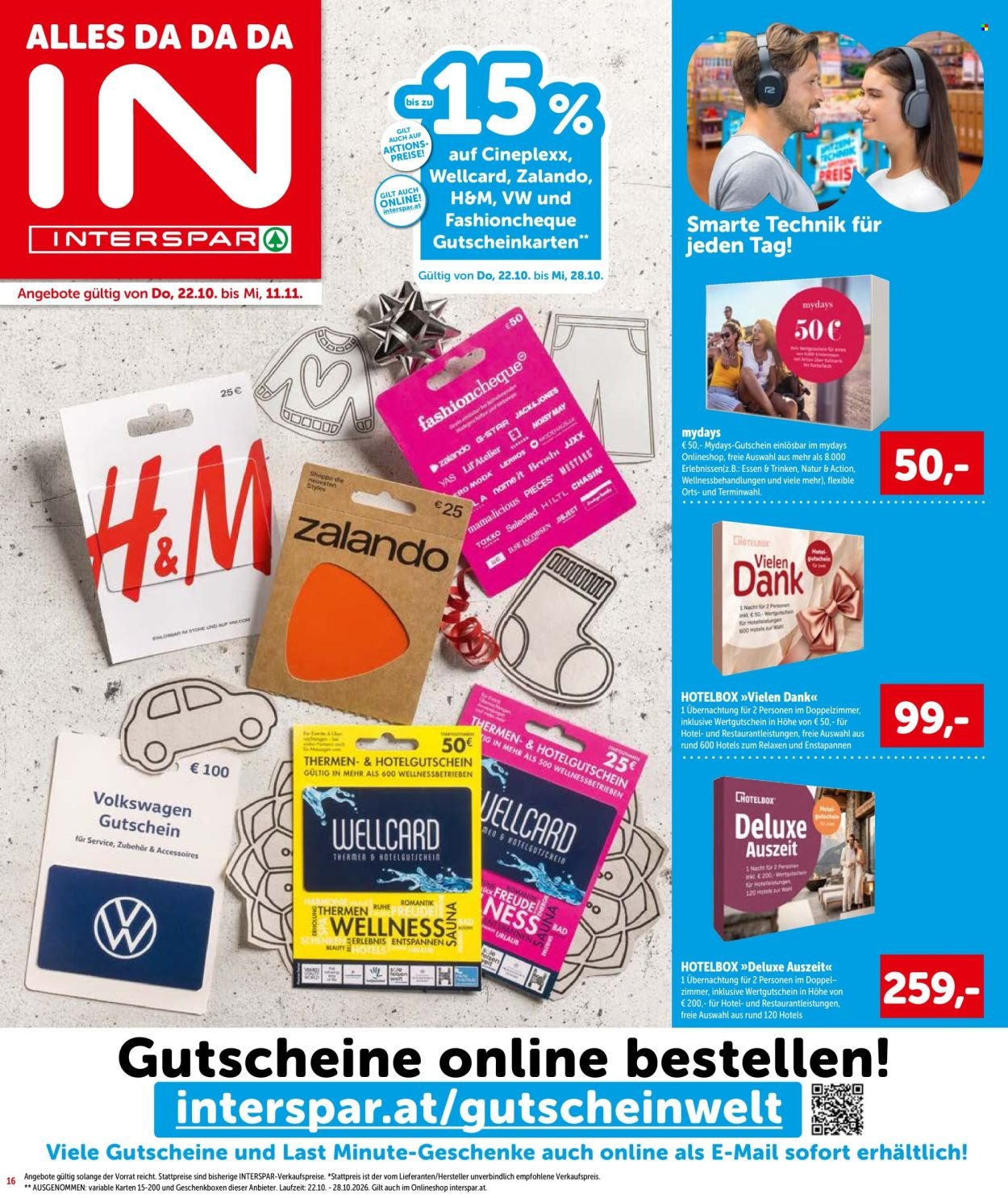 INTERSPAR Flugblatt - Ab Donnerstag, 22.10.2026
