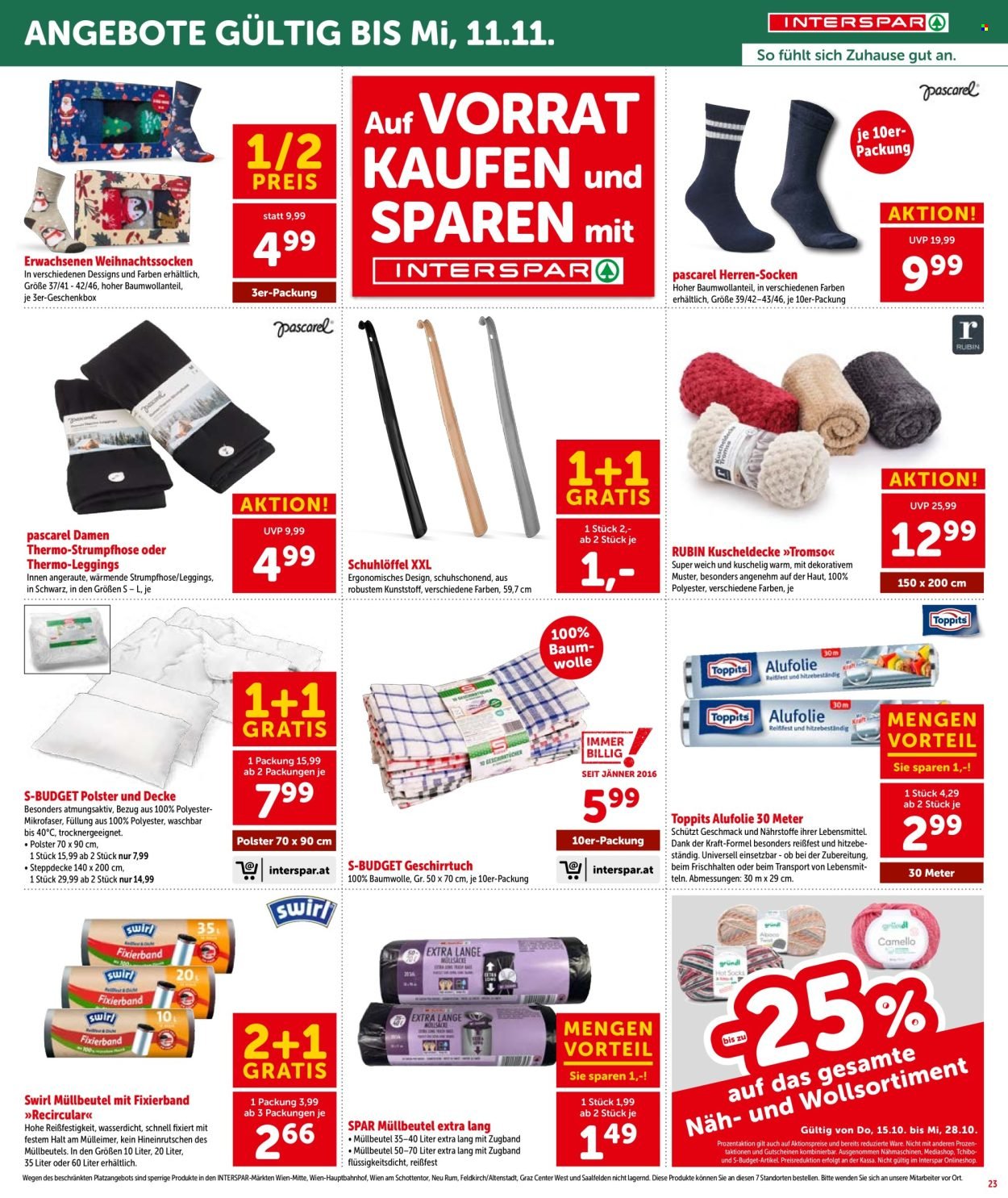 INTERSPAR Flugblatt - Ab Donnerstag, 22.10.2026