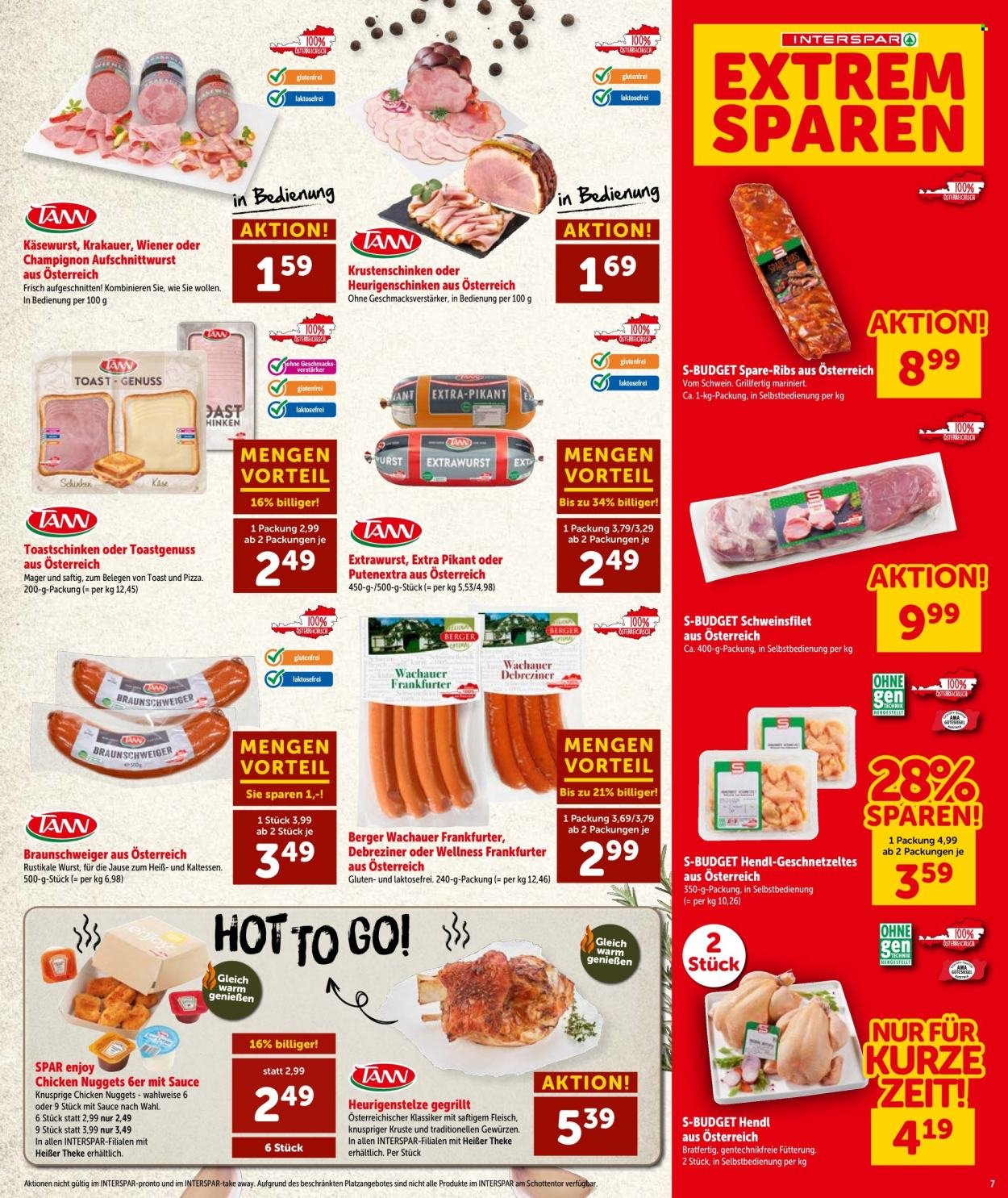 INTERSPAR Flugblatt - Ab Donnerstag, 22.10.2026