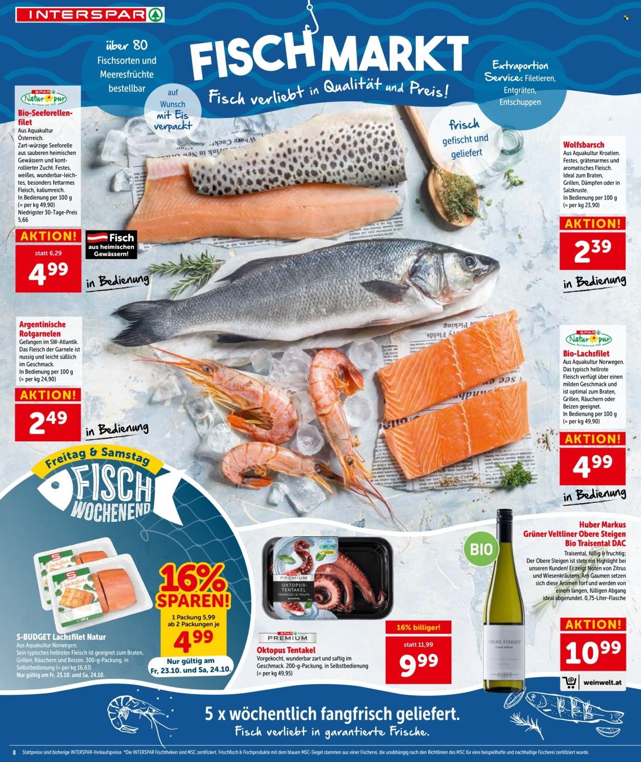 INTERSPAR Flugblatt - Ab Donnerstag, 22.10.2026