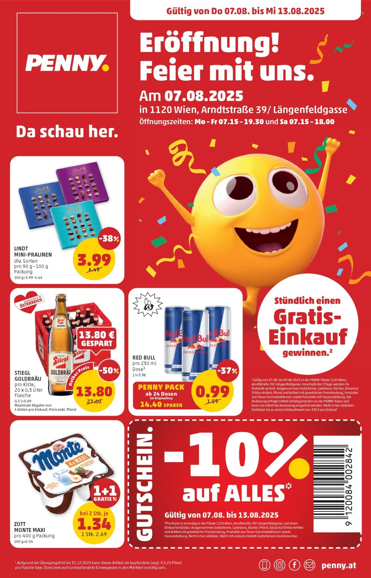 PENNY Flugblatt - Ab Donnerstag, 7.8.2025 (2025-08-07 - 2025-08-13) | 1