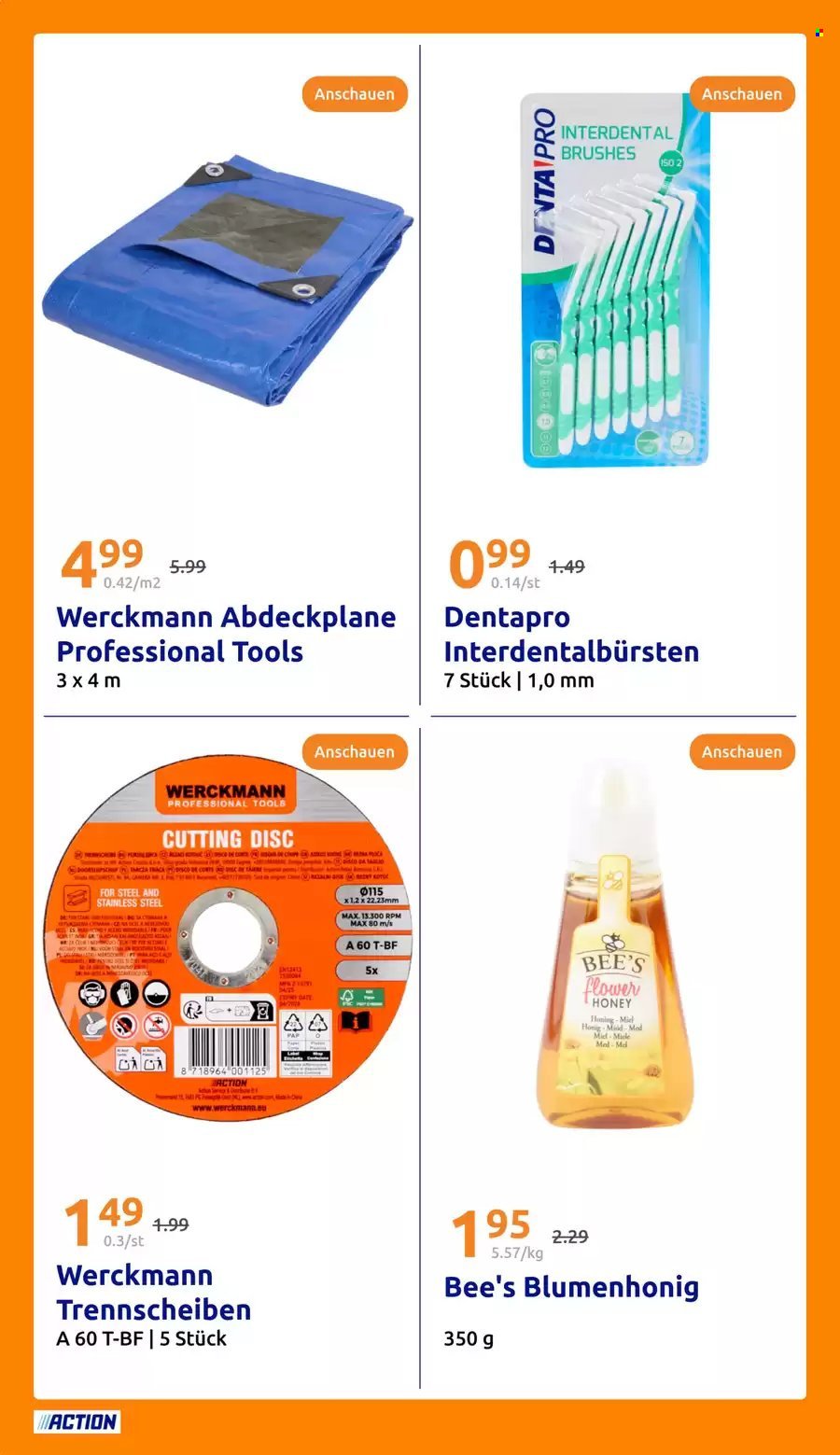 ACTION Flugblatt - Ab Mittwoch, 16.7.2025 (2025-07-16 - 2025-07-22)