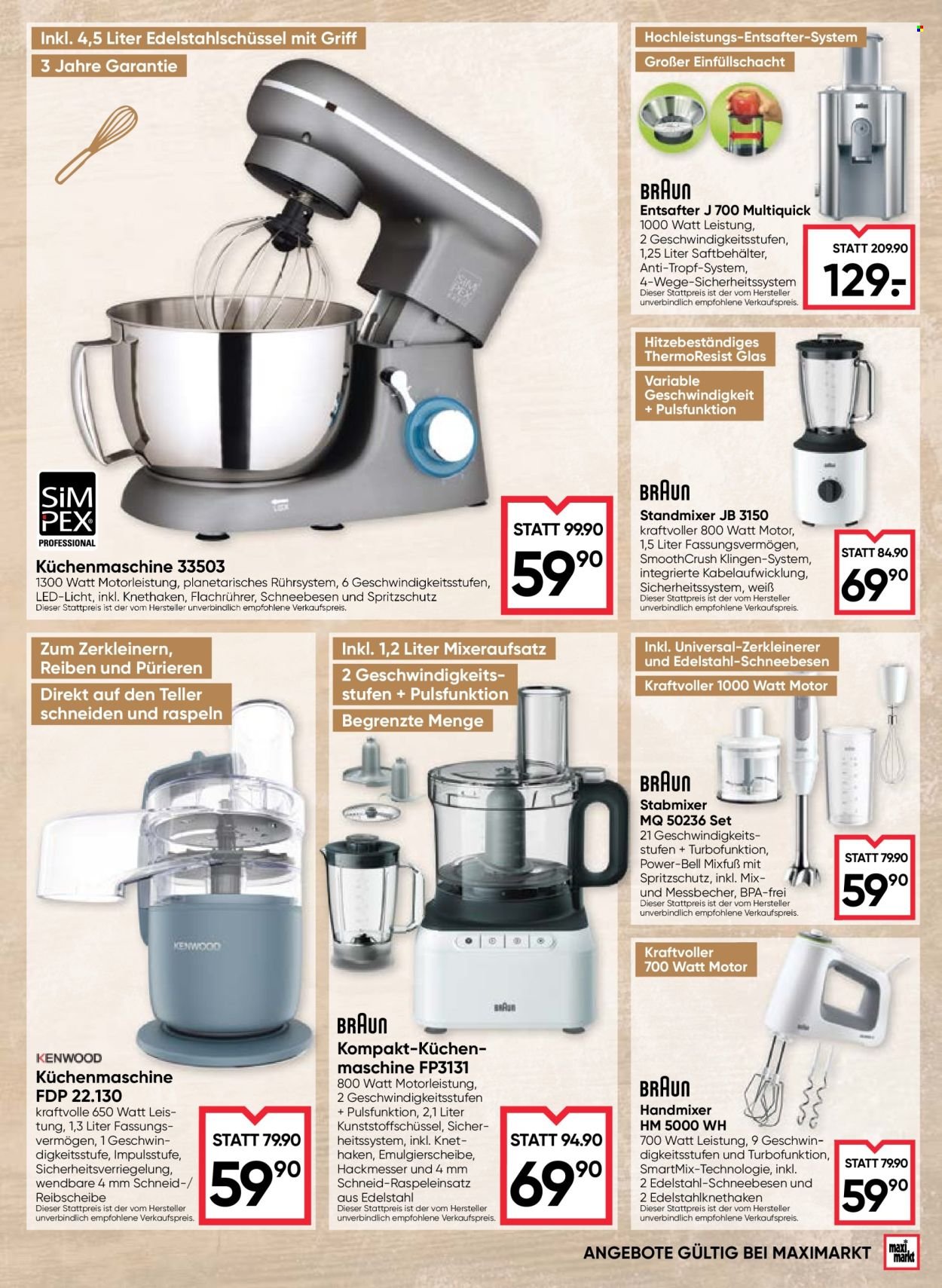 MAXIMARKT Flugblatt - Ab Mittwoch, 22.10.2025