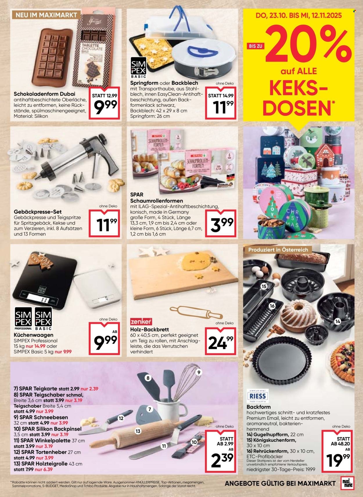 MAXIMARKT Flugblatt - Ab Mittwoch, 22.10.2025