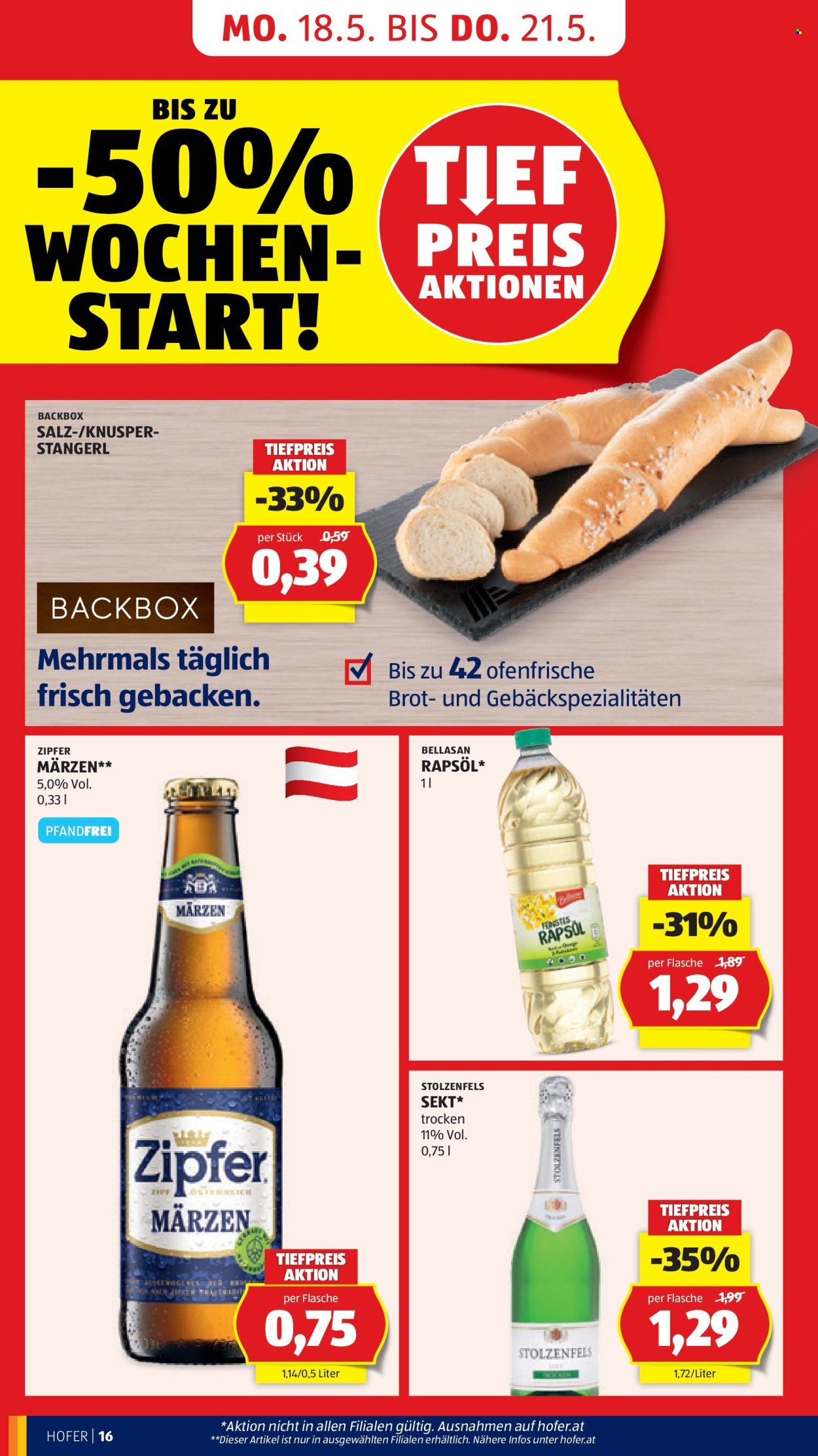 HOFER Flugblatt - Ab Freitag, 15.5.2026