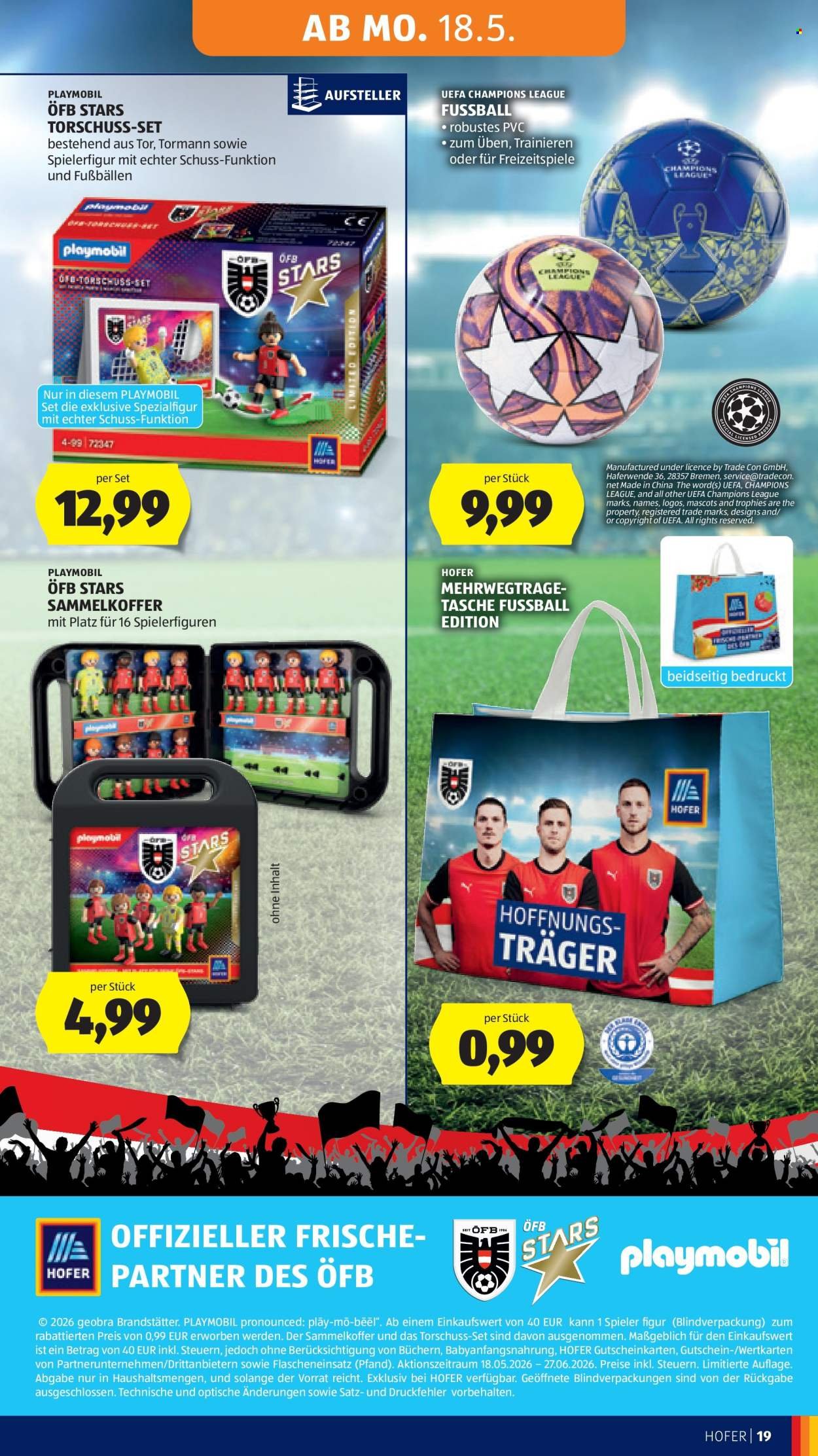 HOFER Flugblatt - Ab Freitag, 15.5.2026