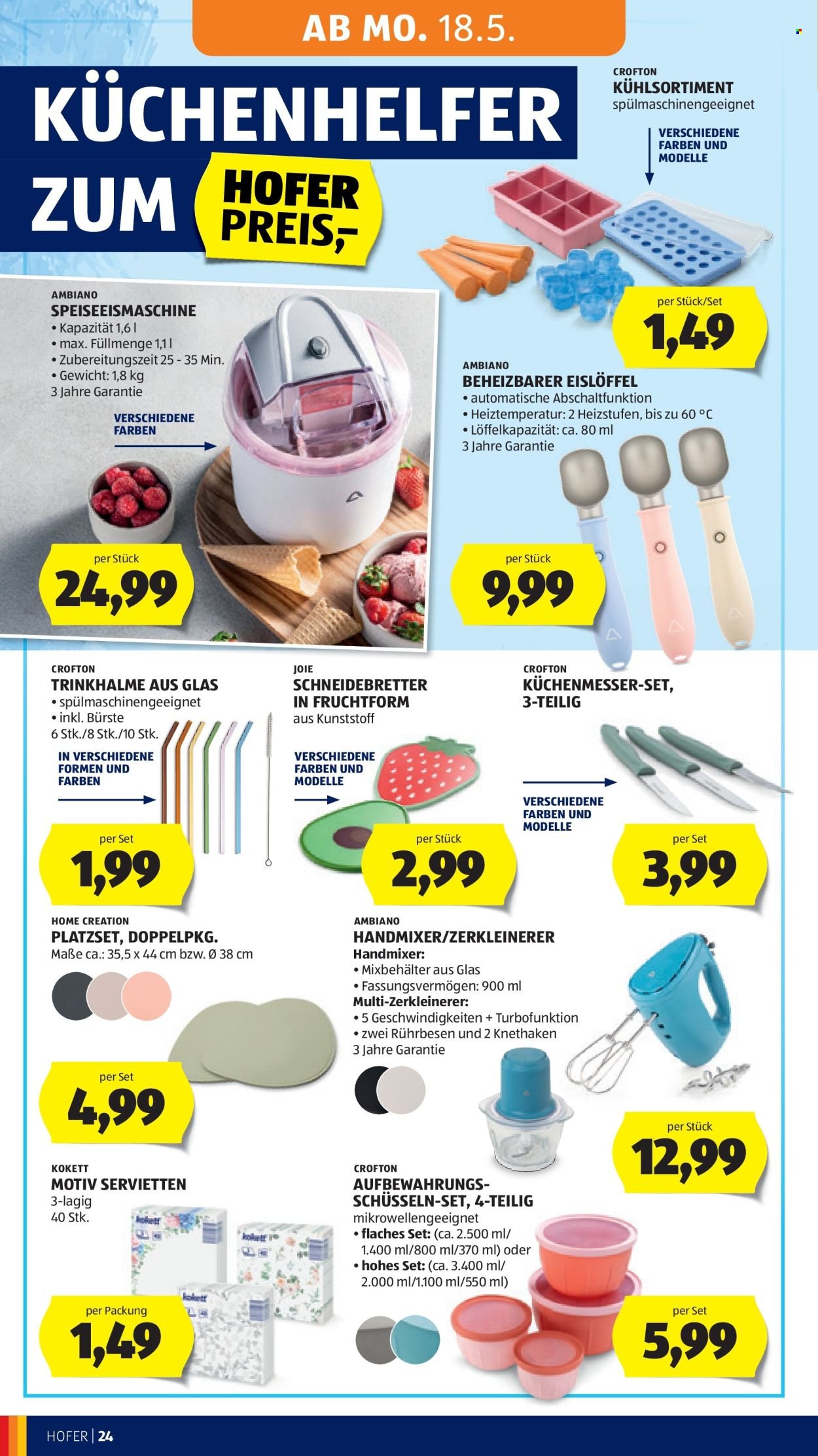 HOFER Flugblatt - Ab Freitag, 15.5.2026