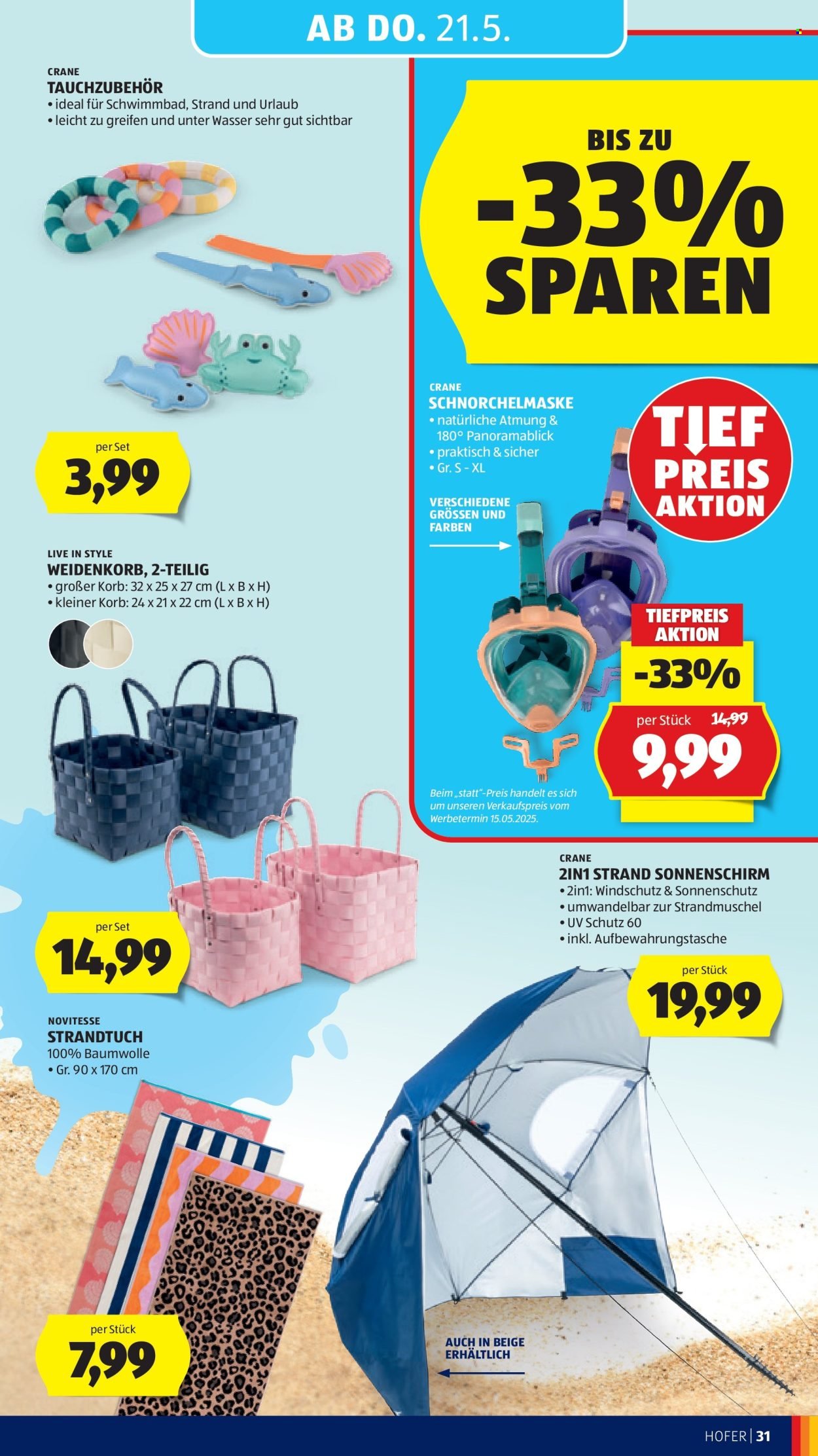 HOFER Flugblatt - Ab Freitag, 15.5.2026