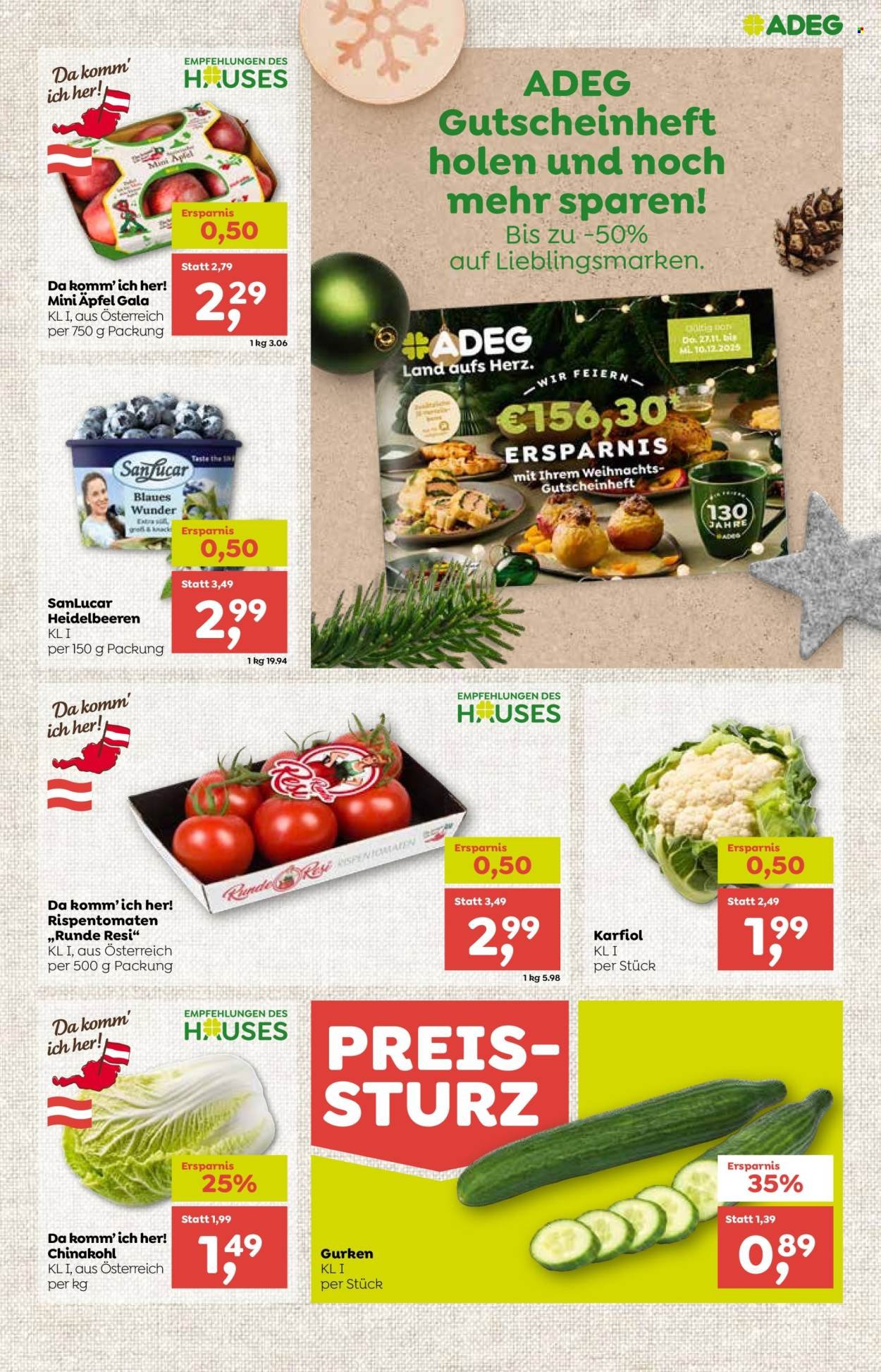 ADEG Flugblatt - Ab Donnerstag, 27.11.2025