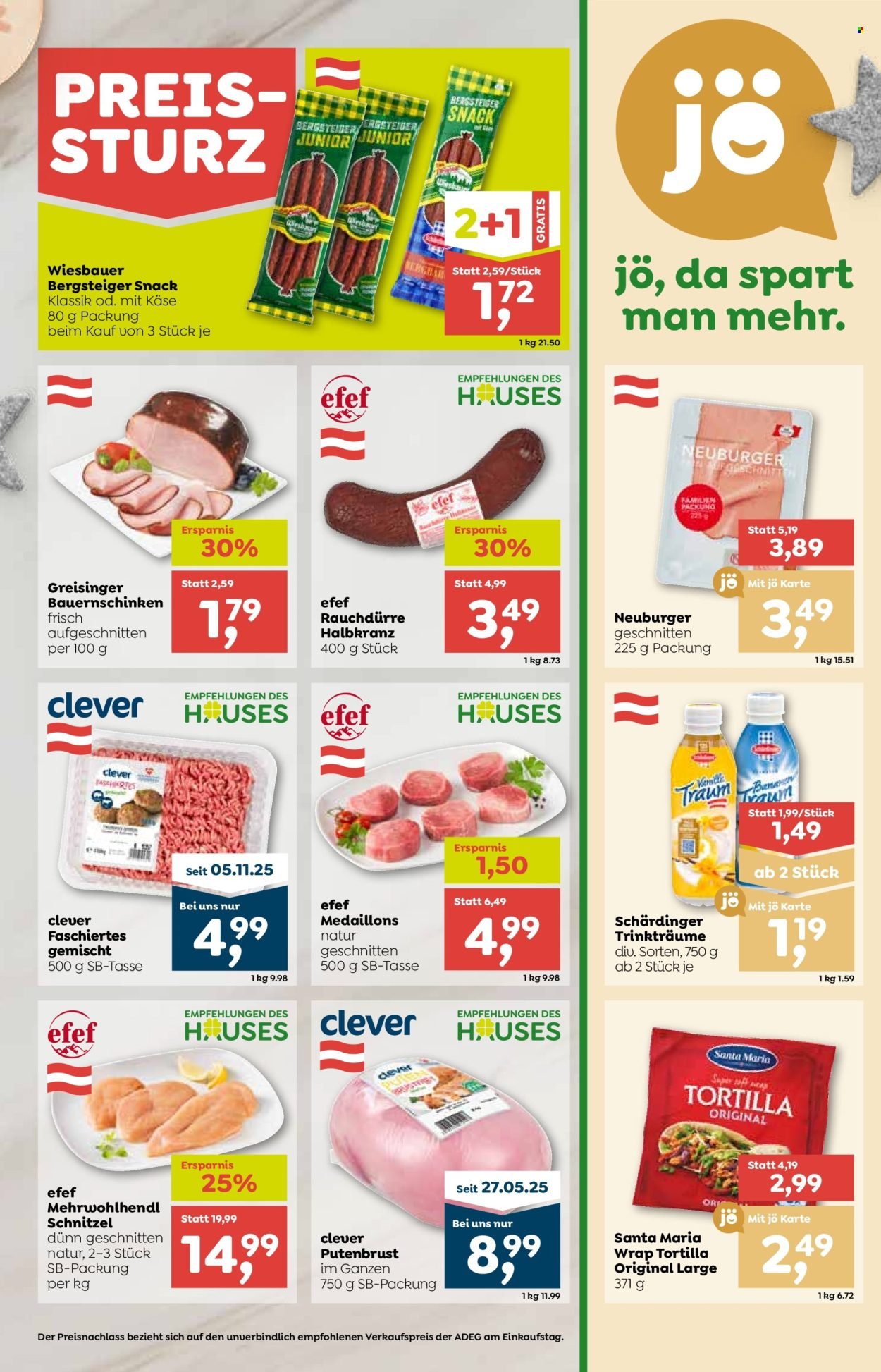 ADEG Flugblatt - Ab Donnerstag, 27.11.2025