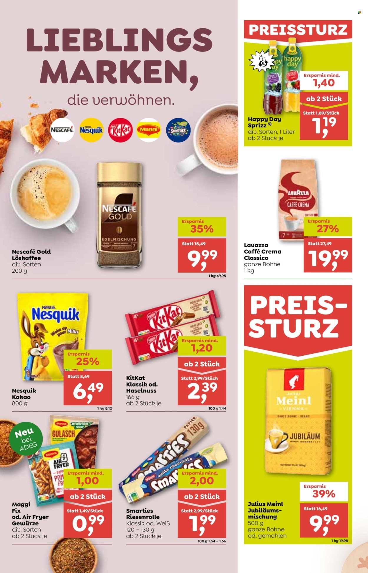 ADEG Flugblatt - Ab Donnerstag, 27.11.2025