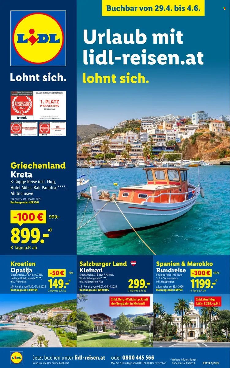 LIDL Flugblatt - Ab Mittwoch, 29.4.2026