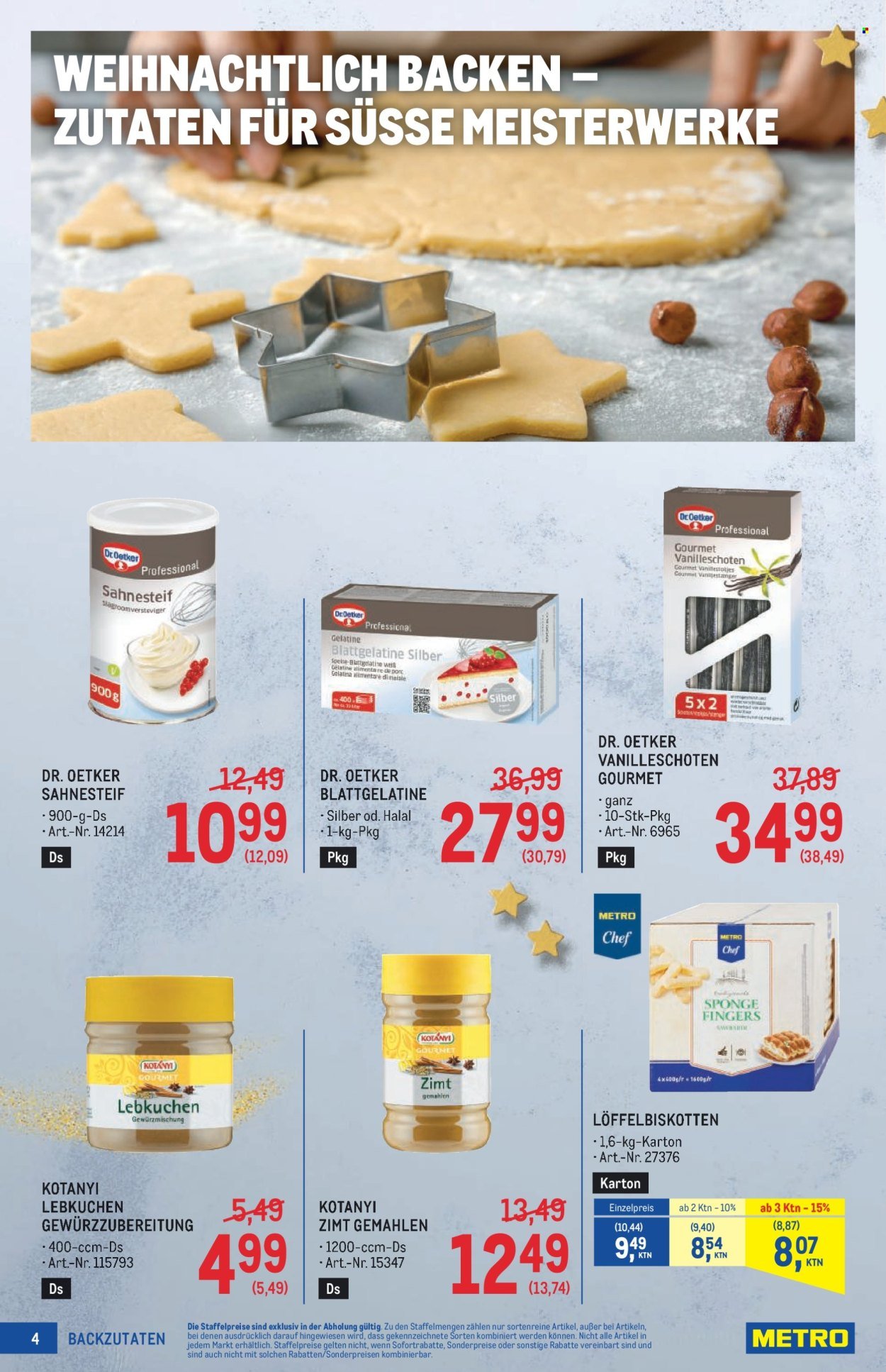METRO Flugblatt - Backen Spezial