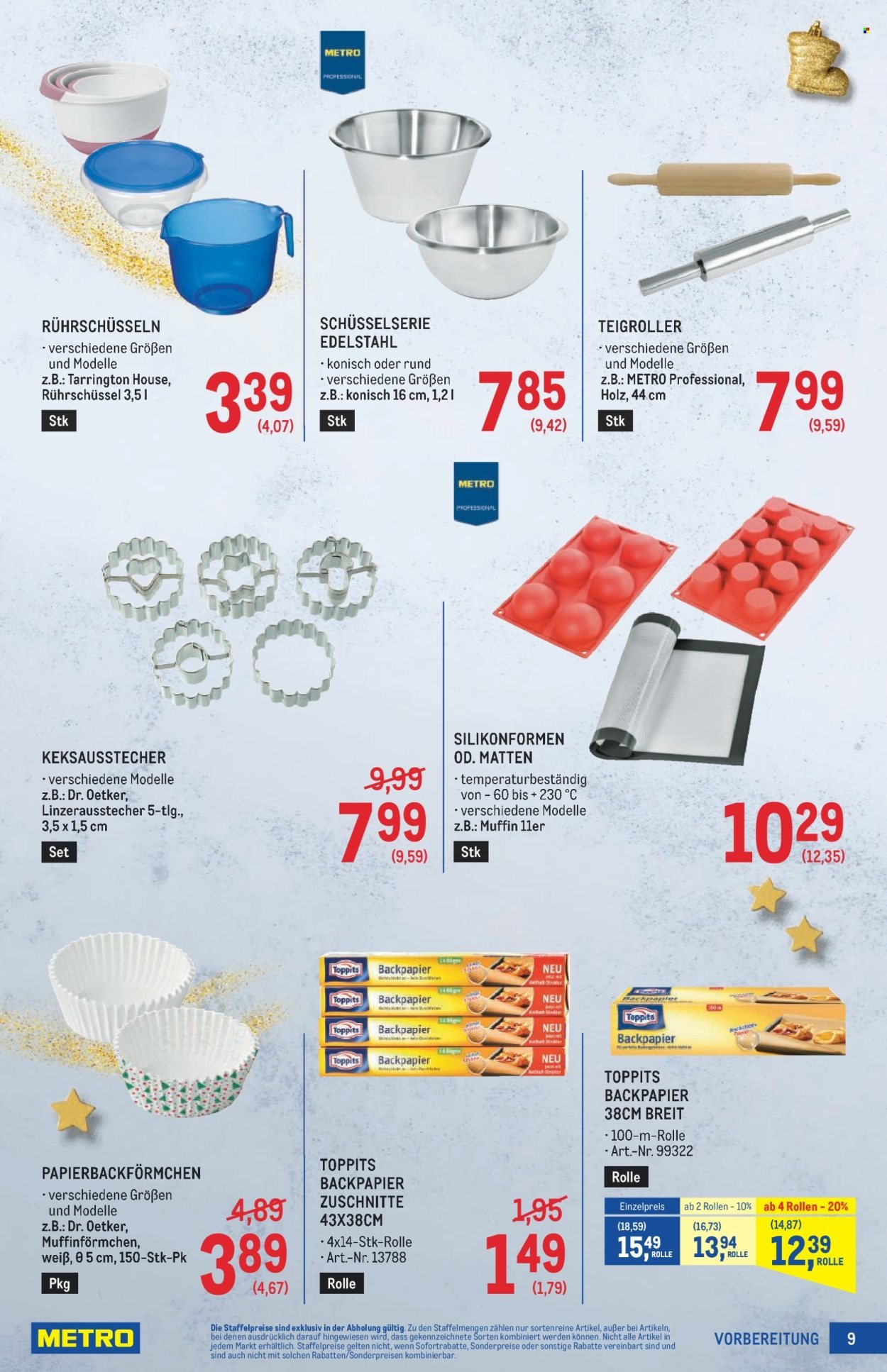 METRO Flugblatt - Backen Spezial