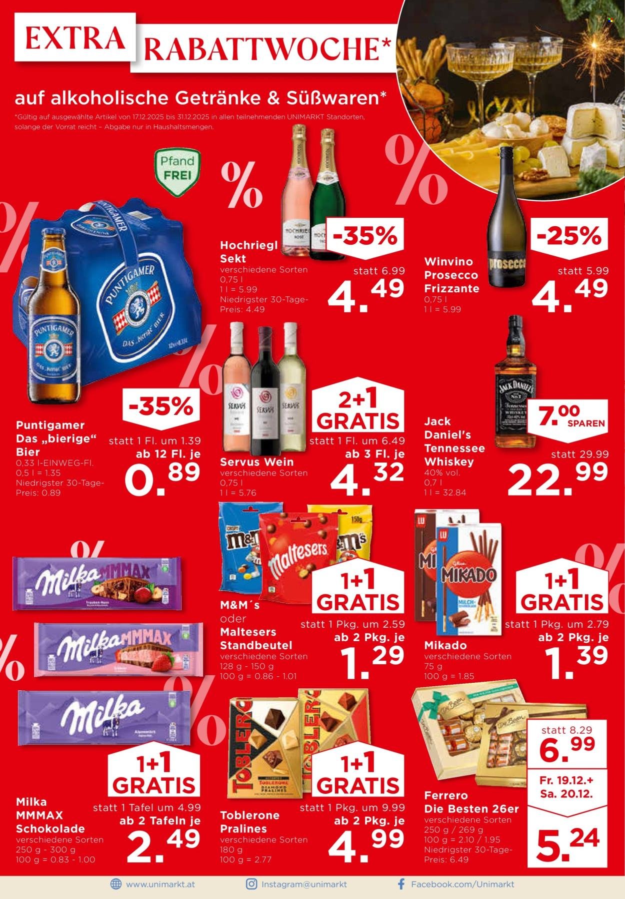 UNIMARKT Flugblatt - Ab Mittwoch, 17.12.2025