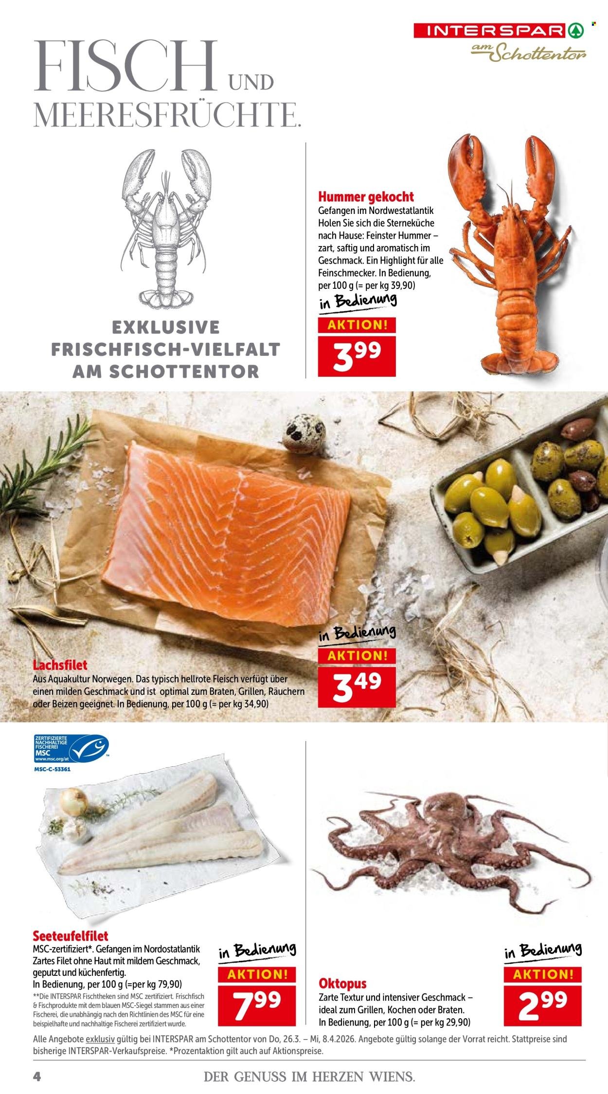 INTERSPAR Flugblatt - Der Gennus im herzen Wiens