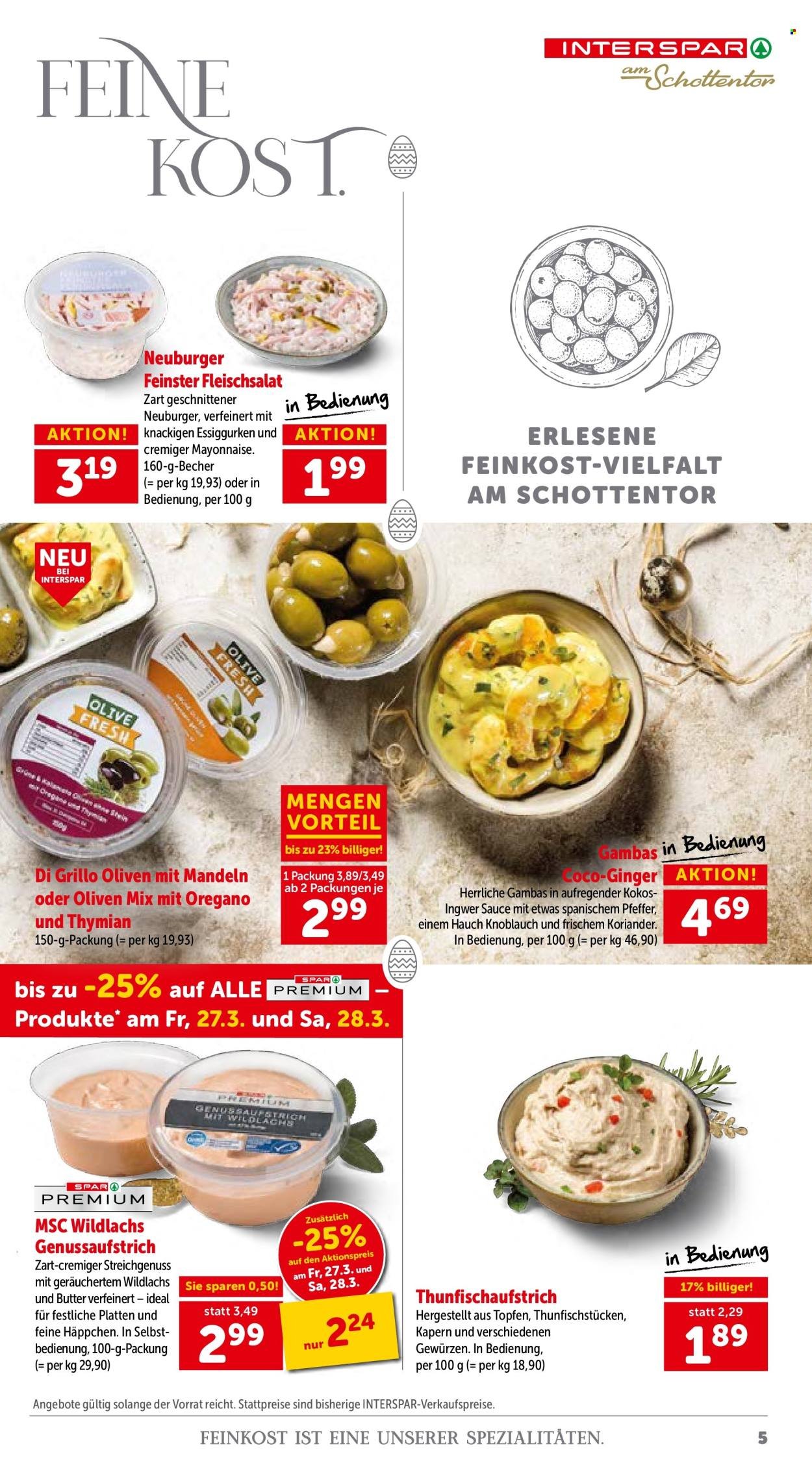 INTERSPAR Flugblatt - Der Gennus im herzen Wiens