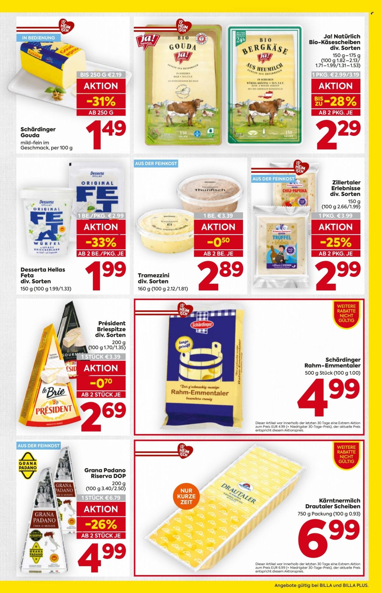 BILLA Flugblatt - Ab Donnerstag, 27.8.2026