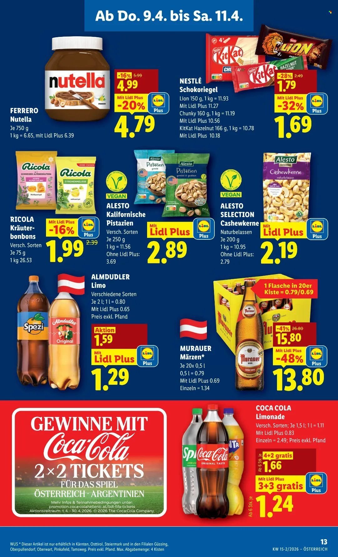 LIDL Flugblatt - Ab Donnerstag, 9.4.2026