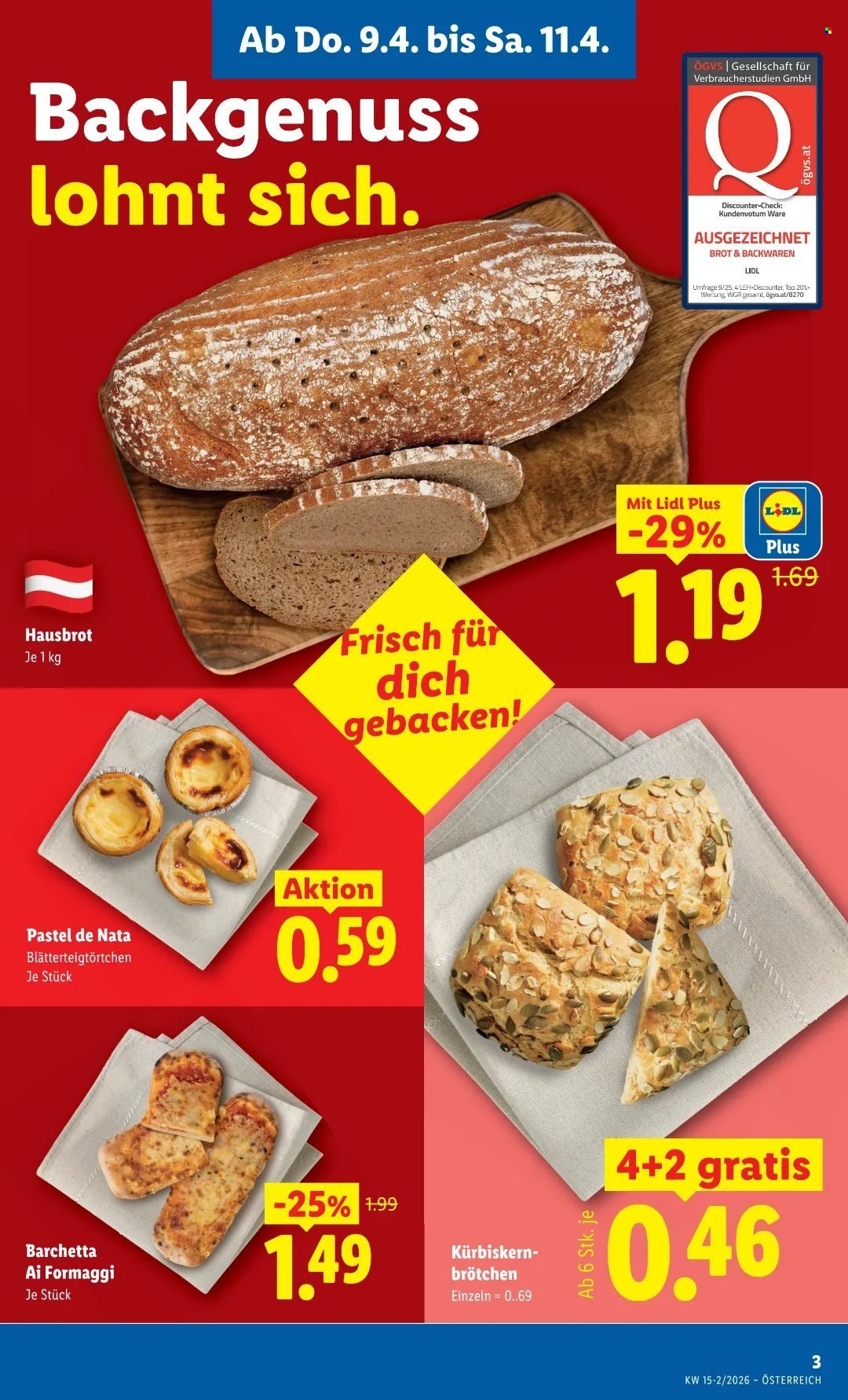 LIDL Flugblatt - Ab Donnerstag, 9.4.2026