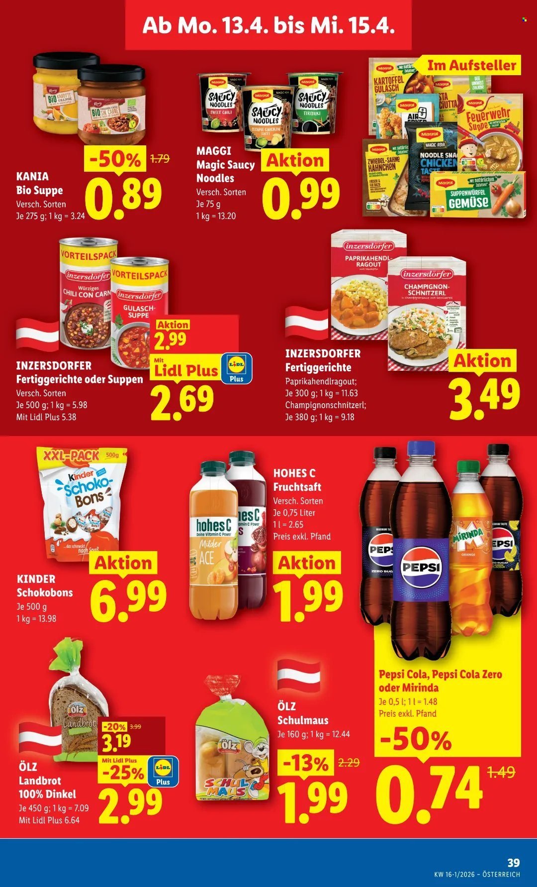 LIDL Flugblatt - Ab Donnerstag, 9.4.2026
