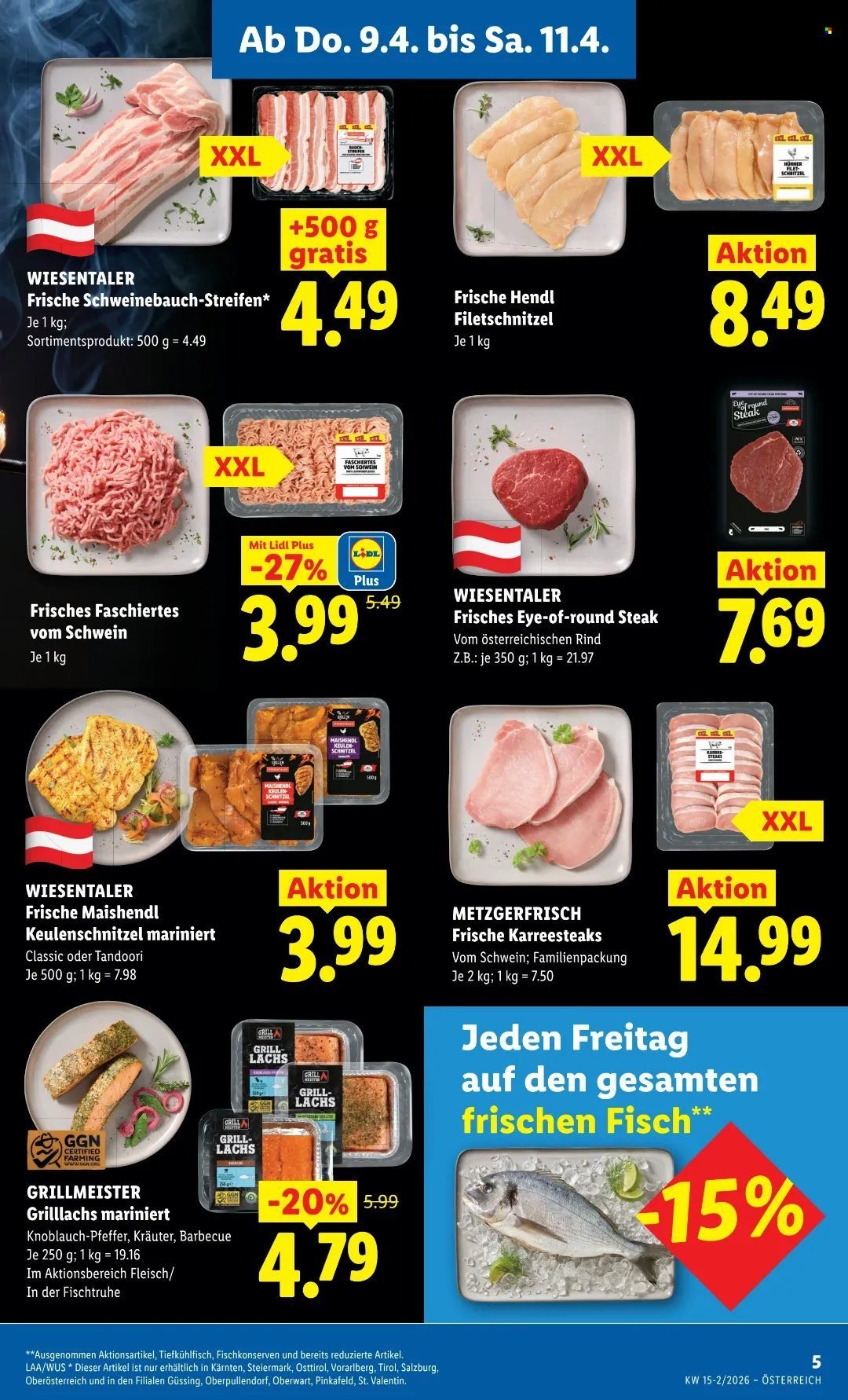 LIDL Flugblatt - Ab Donnerstag, 9.4.2026