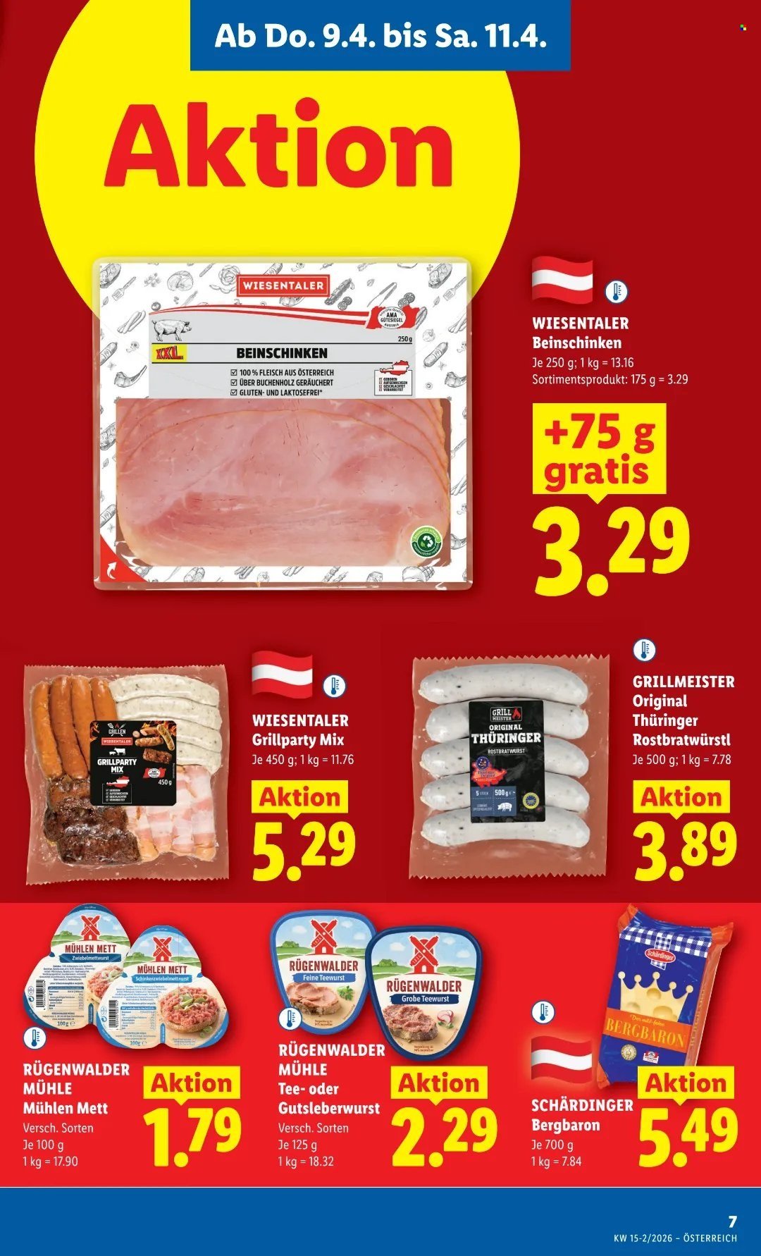 LIDL Flugblatt - Ab Donnerstag, 9.4.2026