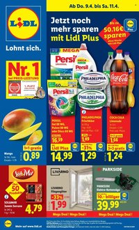 LIDL Flugblatt - Ab Donnerstag, 9.4.2026