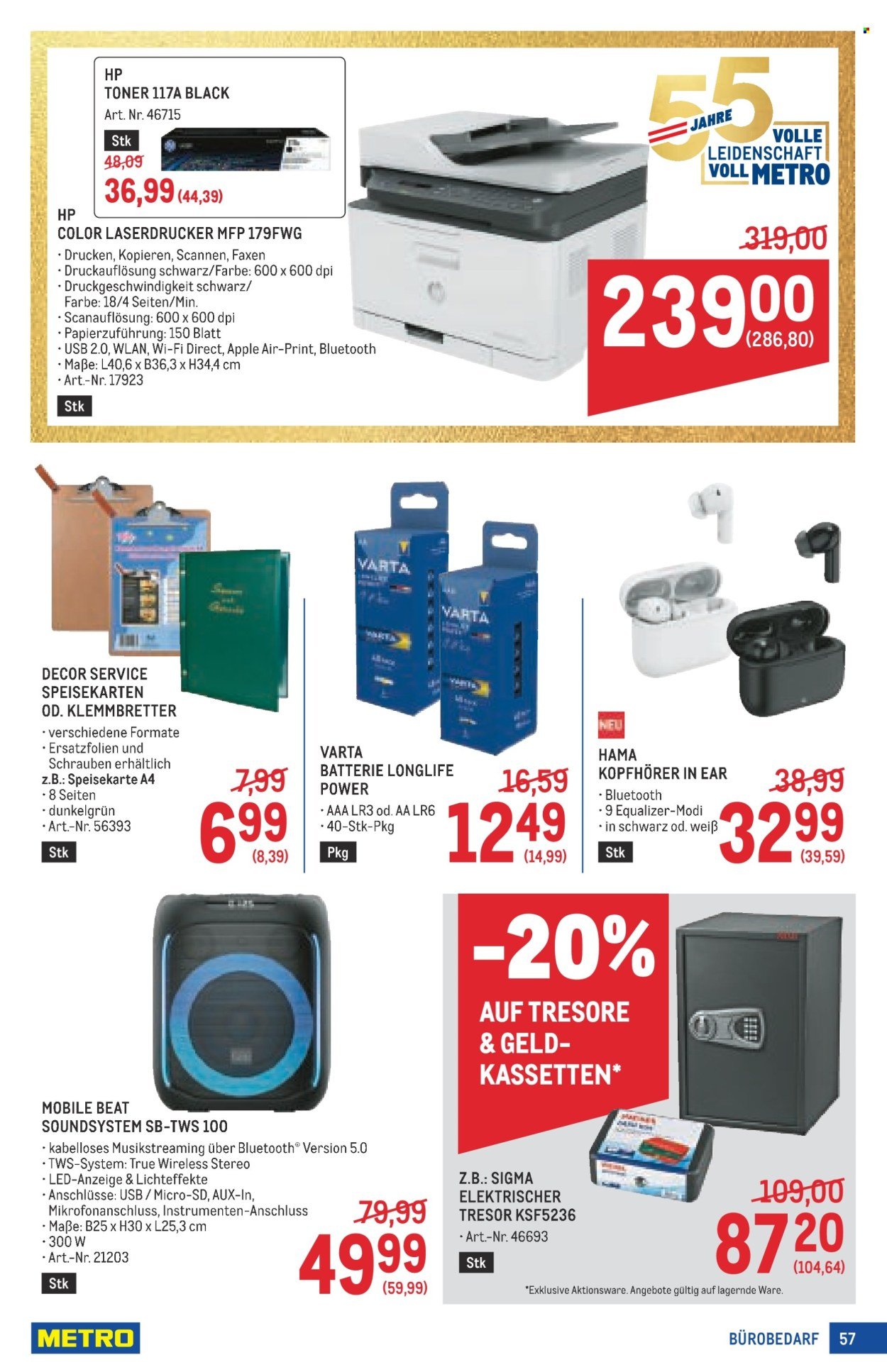 METRO Flugblatt - Profi