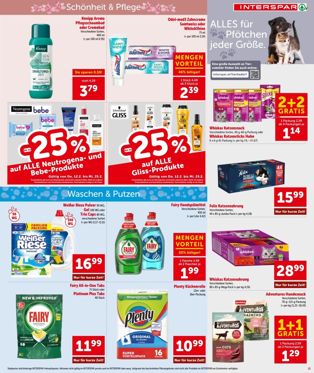 INTERSPAR Flugblatt - KW 7 - Wien