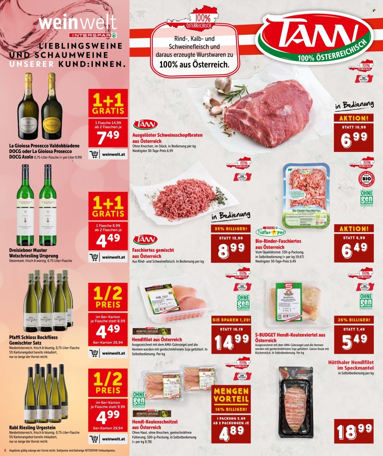 INTERSPAR Flugblatt - KW 7 - Wien