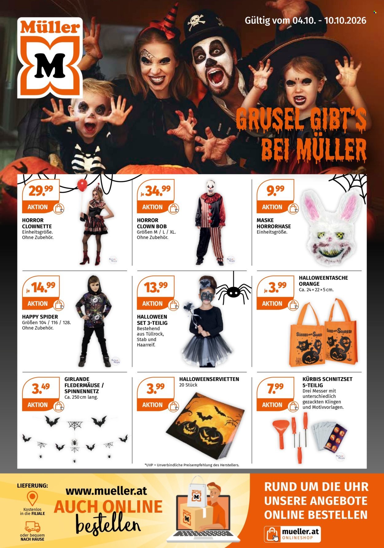 MÜLLER Flugblatt - Ab Sonntag, 4.10.2026