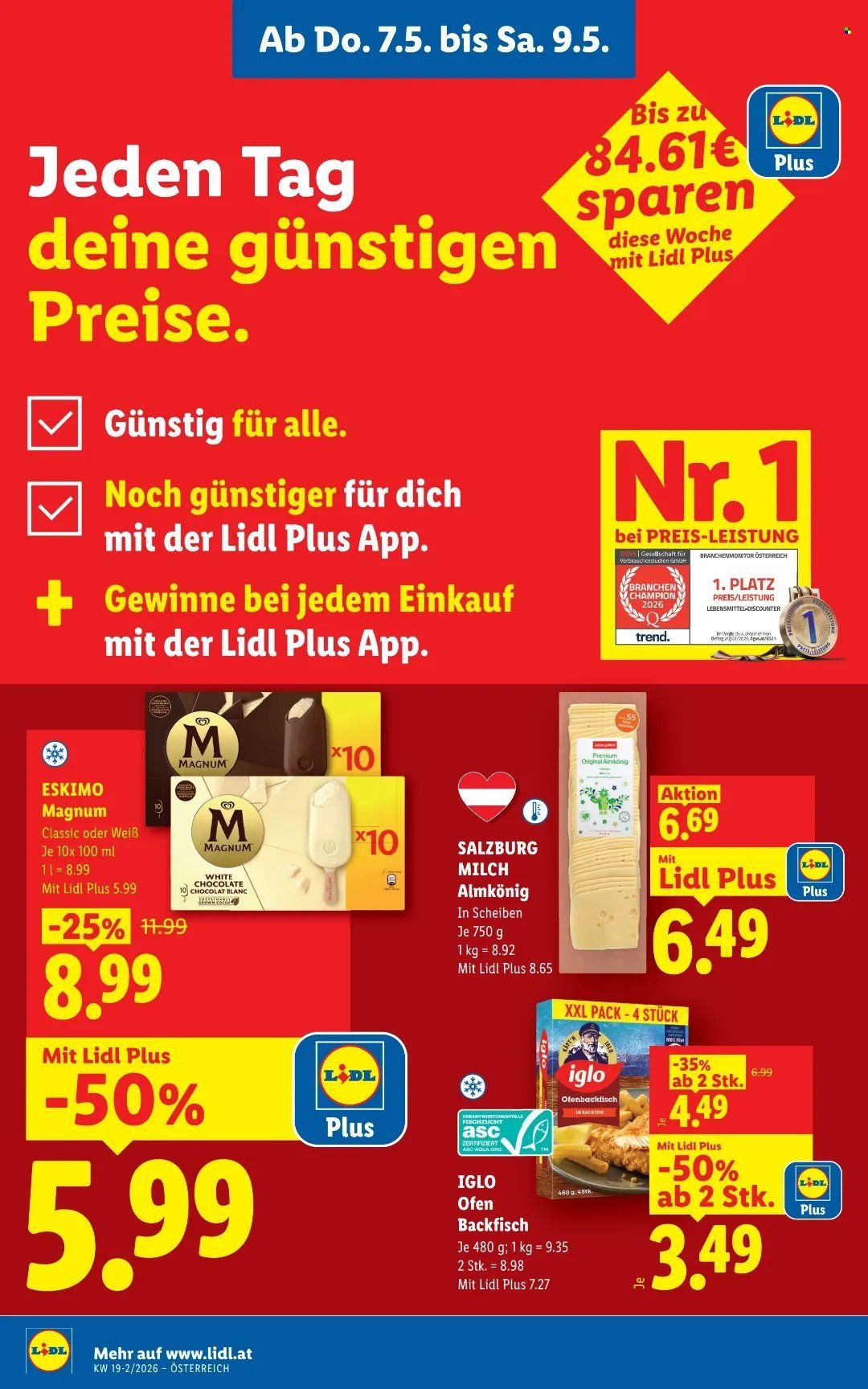 LIDL Flugblatt - Ab Donnerstag, 7.5.2026